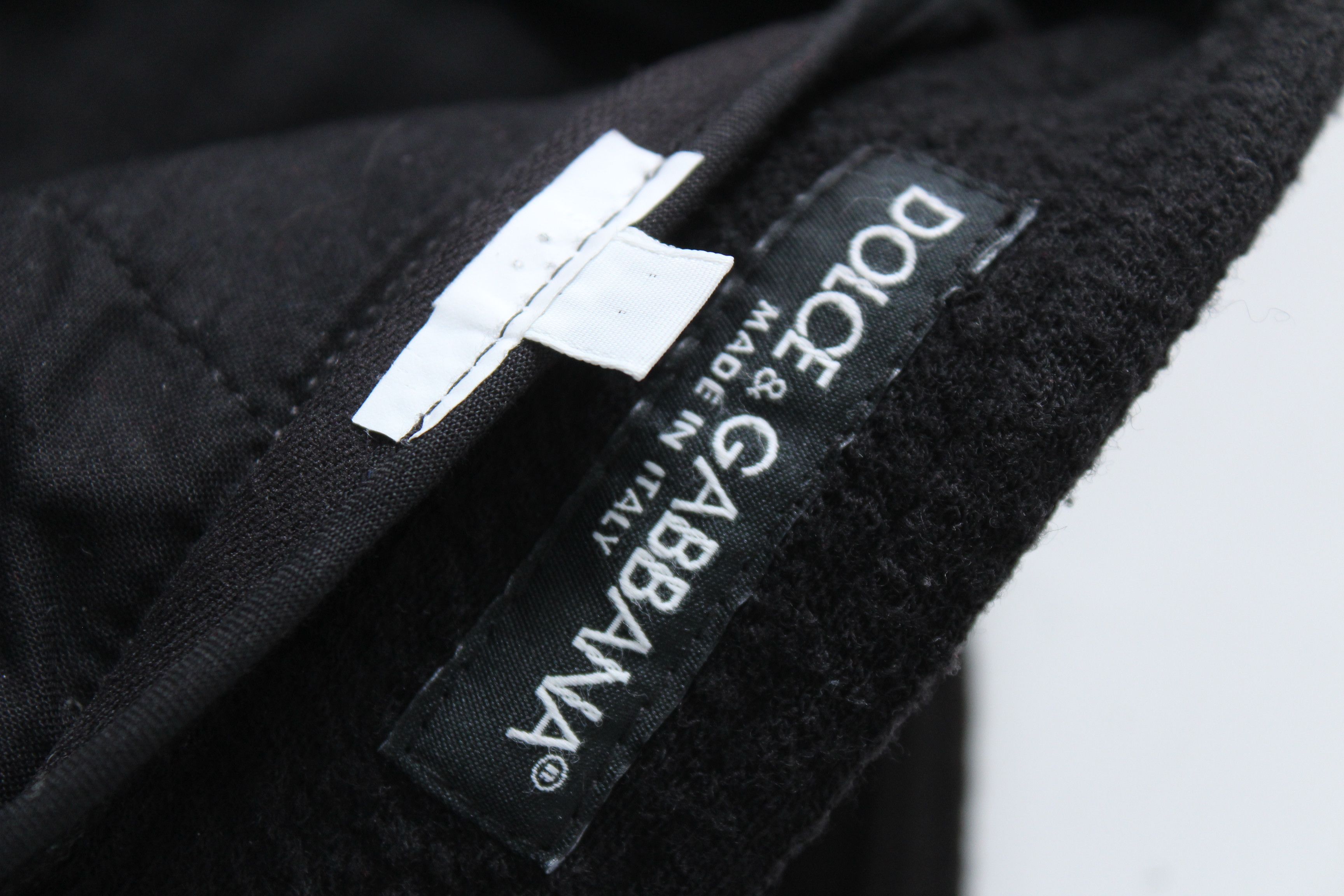 Dolce & Gabbana Dolce & Gabbana Black Wool Cargo Pants Size IT 44 Size US 28 / EU 44 - 9 Thumbnail