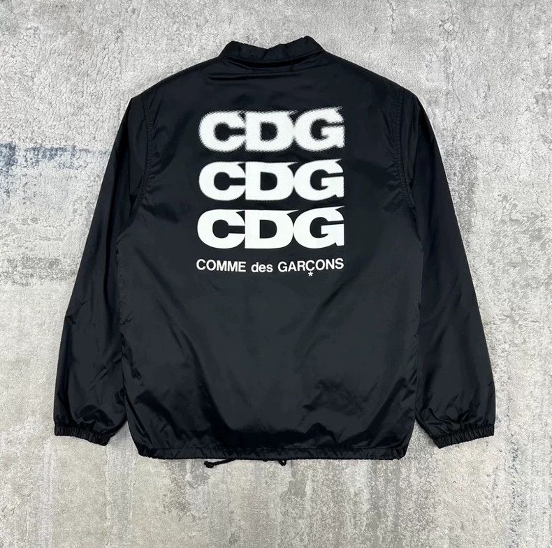 Comme des Garcons Comme Des Garcons Phantom LOGO Fleece Coach Jacket Size US S / EU 44-46 / 1 - 1 Thumbnail