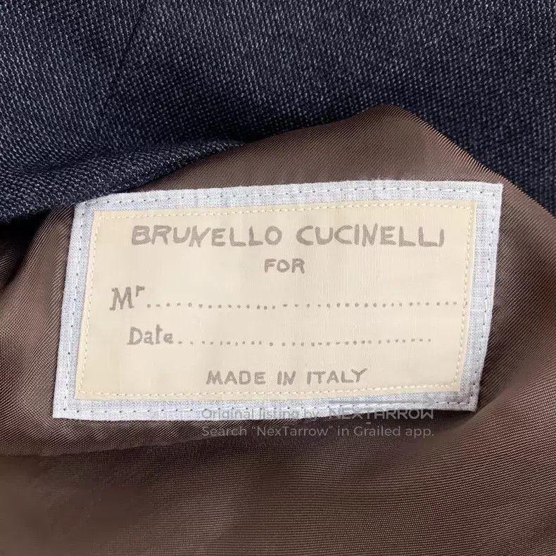 Brunello Cucinelli Brunello Cucinelli Black wool collar sleeveless single-bre Size US L / EU 52-54 / 3 - 6 Thumbnail