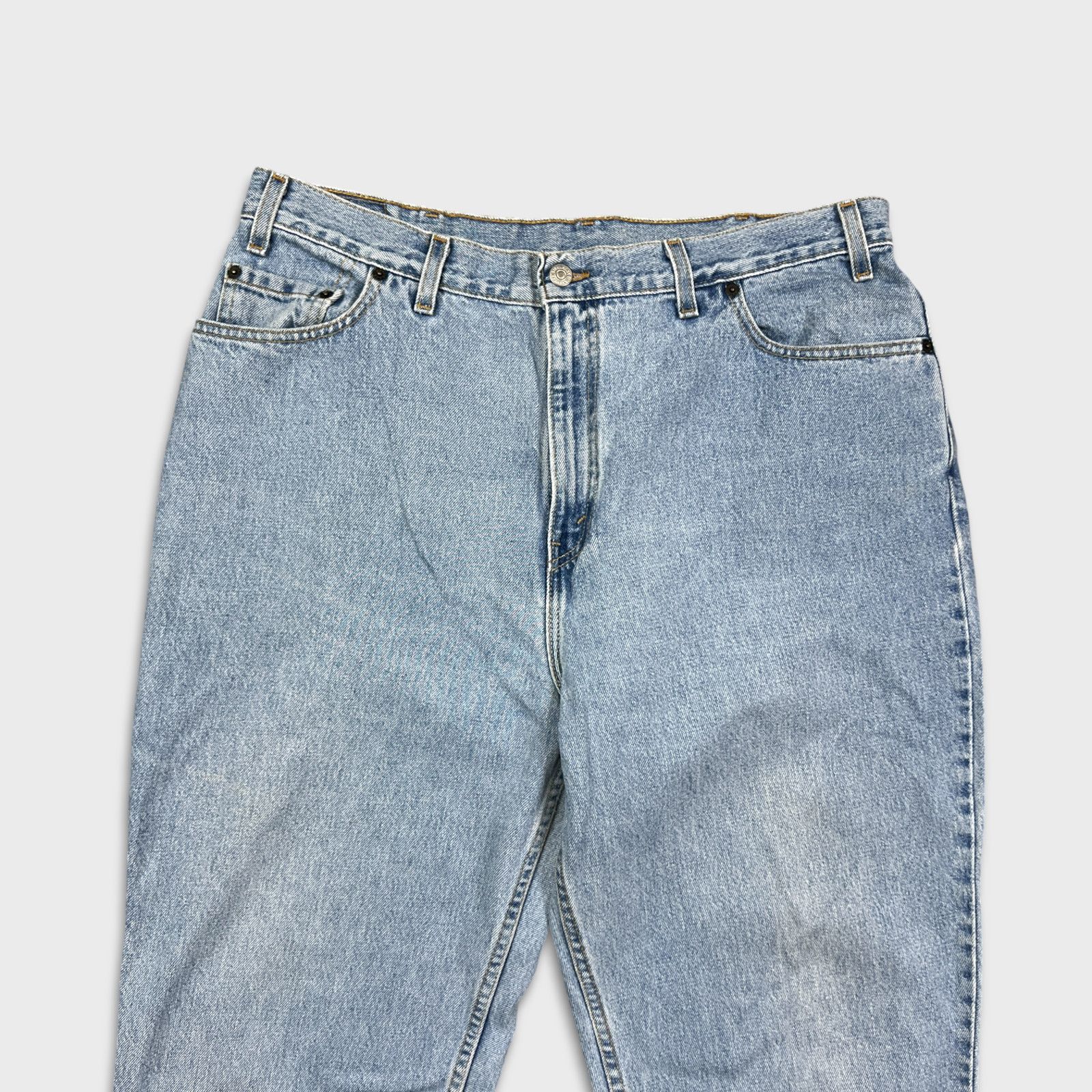Levi's × Vintage Levi's 550 Jeans 36x31 Relaxed Fit Tapered 90s Denim Pants Size US 36 / EU 52 - 2 Thumbnail