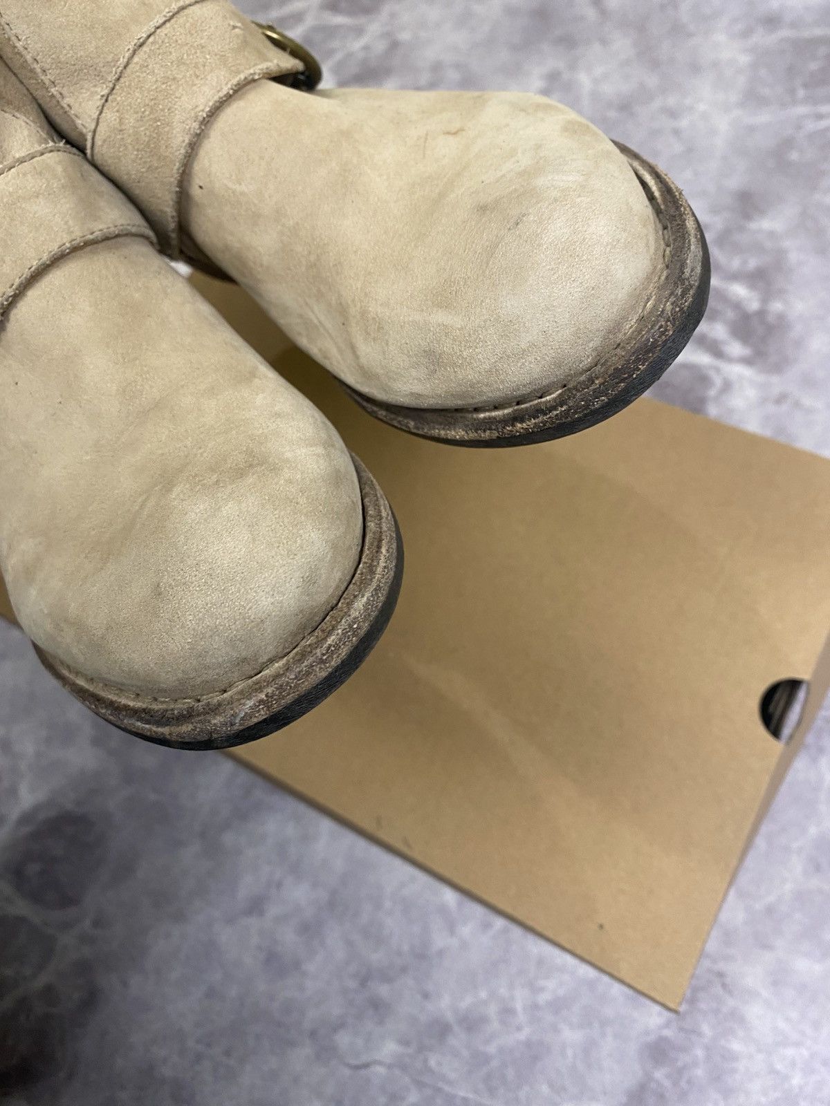 Fiorentini + Baker Fiorentini Baker Suede Beige Boots Size: 36 Size US 6 / IT 36 - 6 Thumbnail