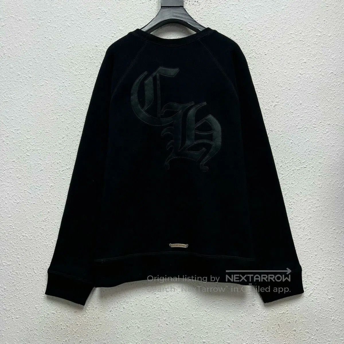 Chrome Hearts Chrome Hearts Black Cross Embroidered Sweatshirt. Size US L / EU 52-54 / 3 - 2 Thumbnail