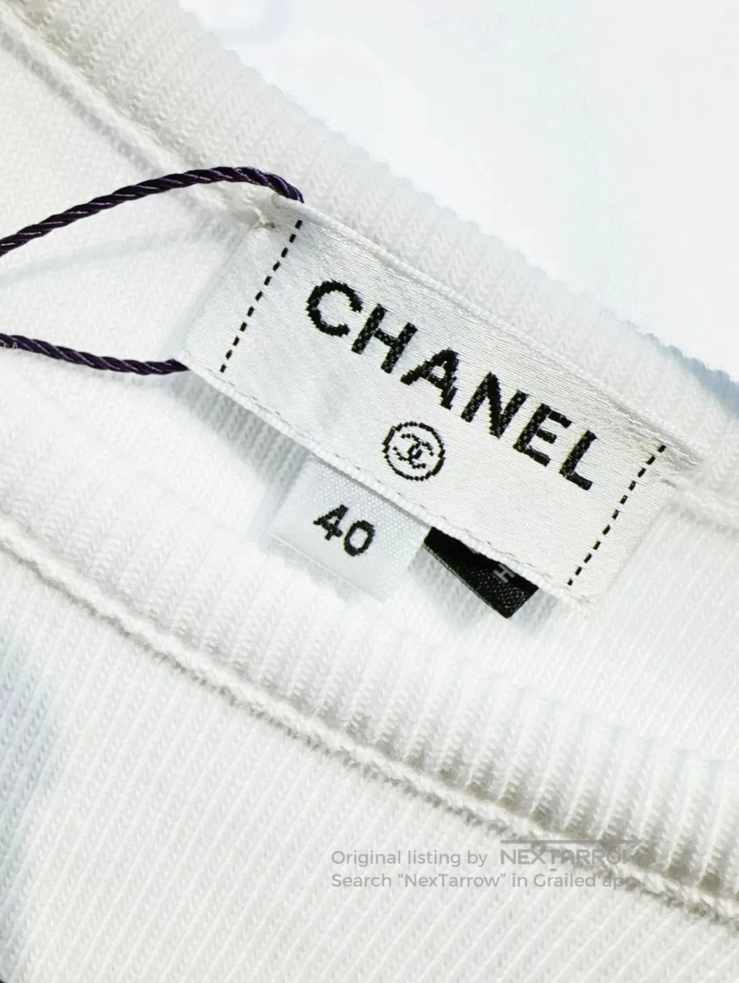 Chanel Chanel 23C Embroidered Sequin Short-Sleeve T-Shirt. Size US L / EU 52-54 / 3 - 5 Thumbnail