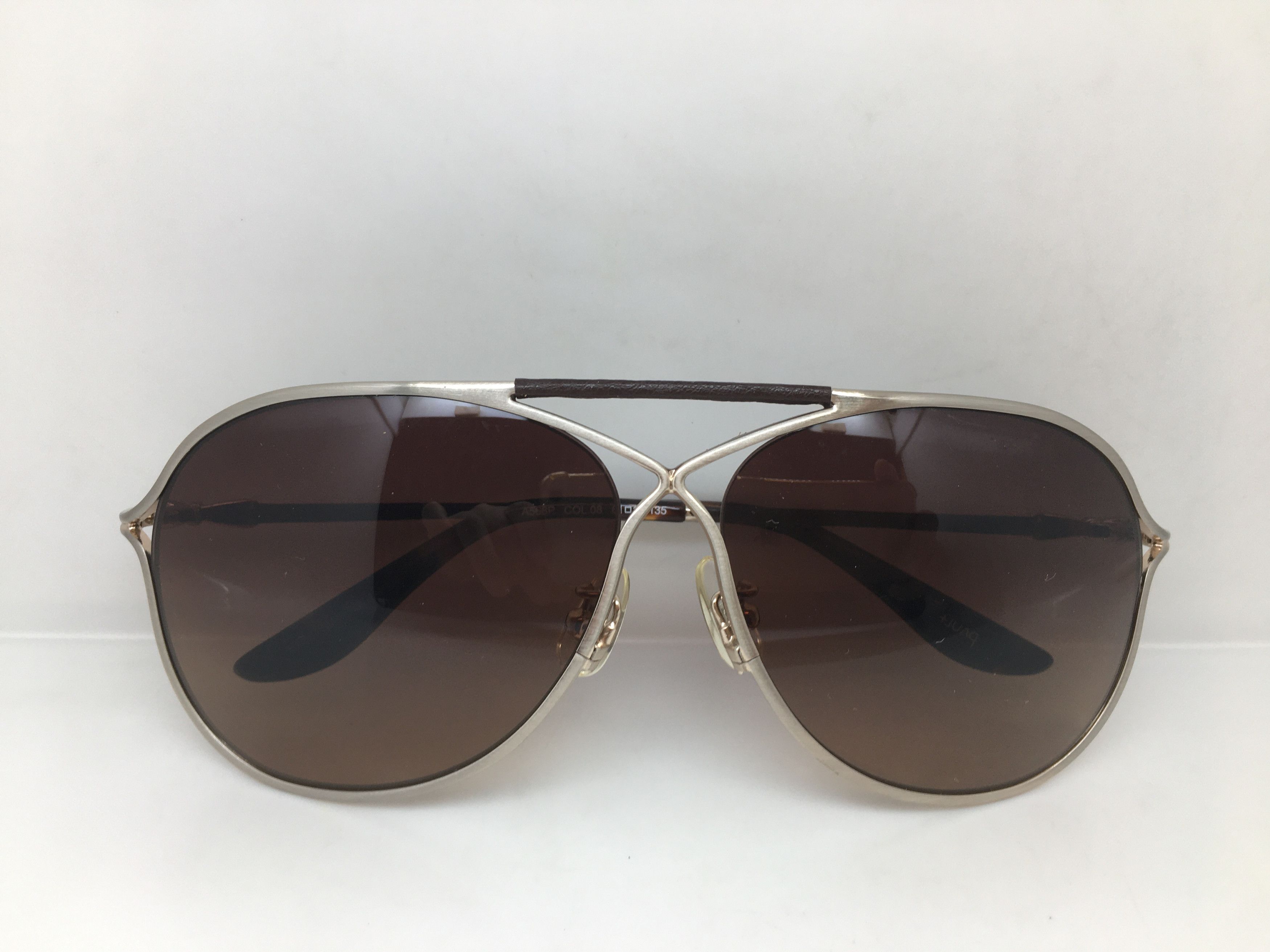 Other Handmade Japan Silver Aviator Sunglasses Pilot A by Amani Size ONE SIZE - 7 Thumbnail