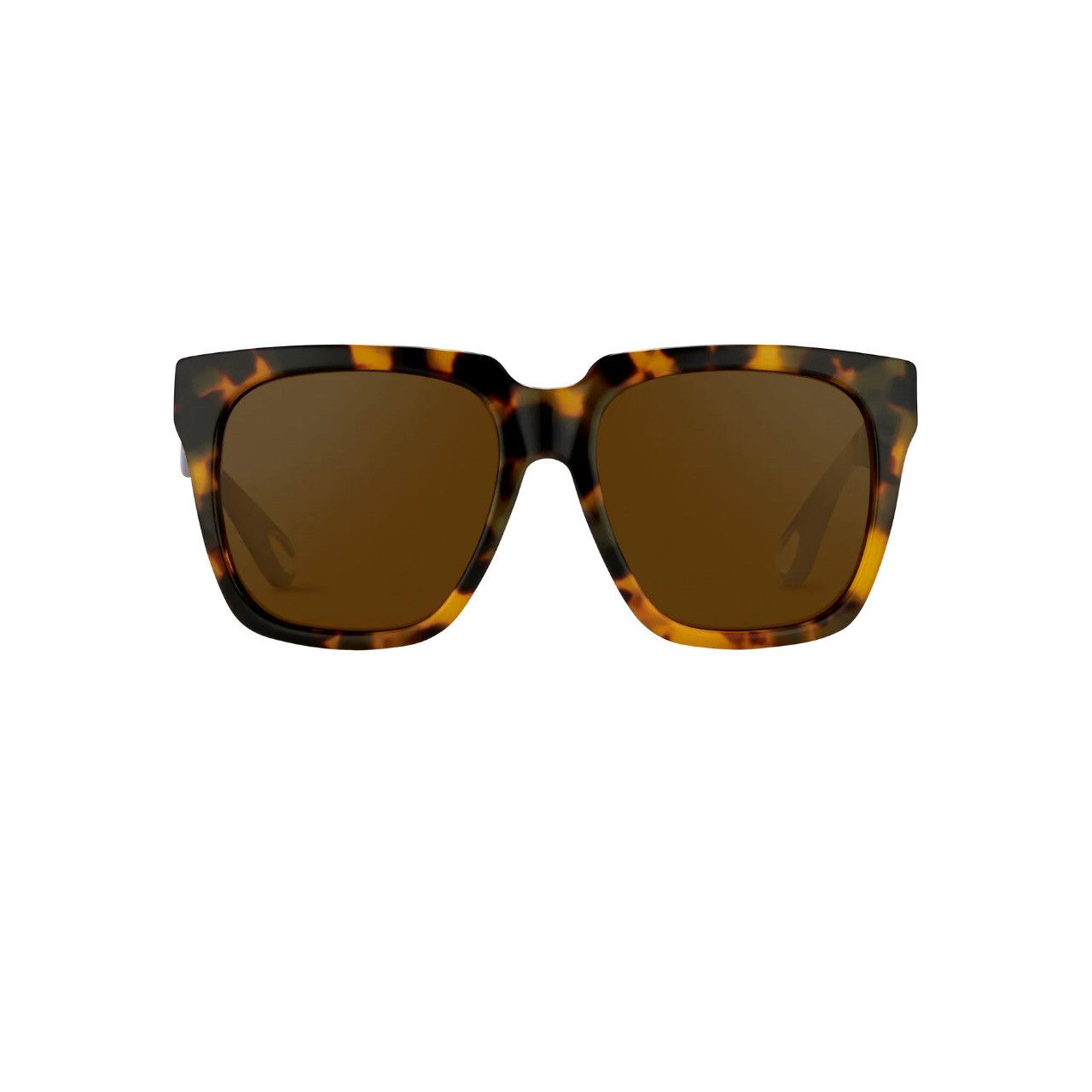 Ann Demeulemeester Ann Demeulemeester Sunglasses Oversized Tortoise and Brown Size ONE SIZE - 1 Thumbnail
