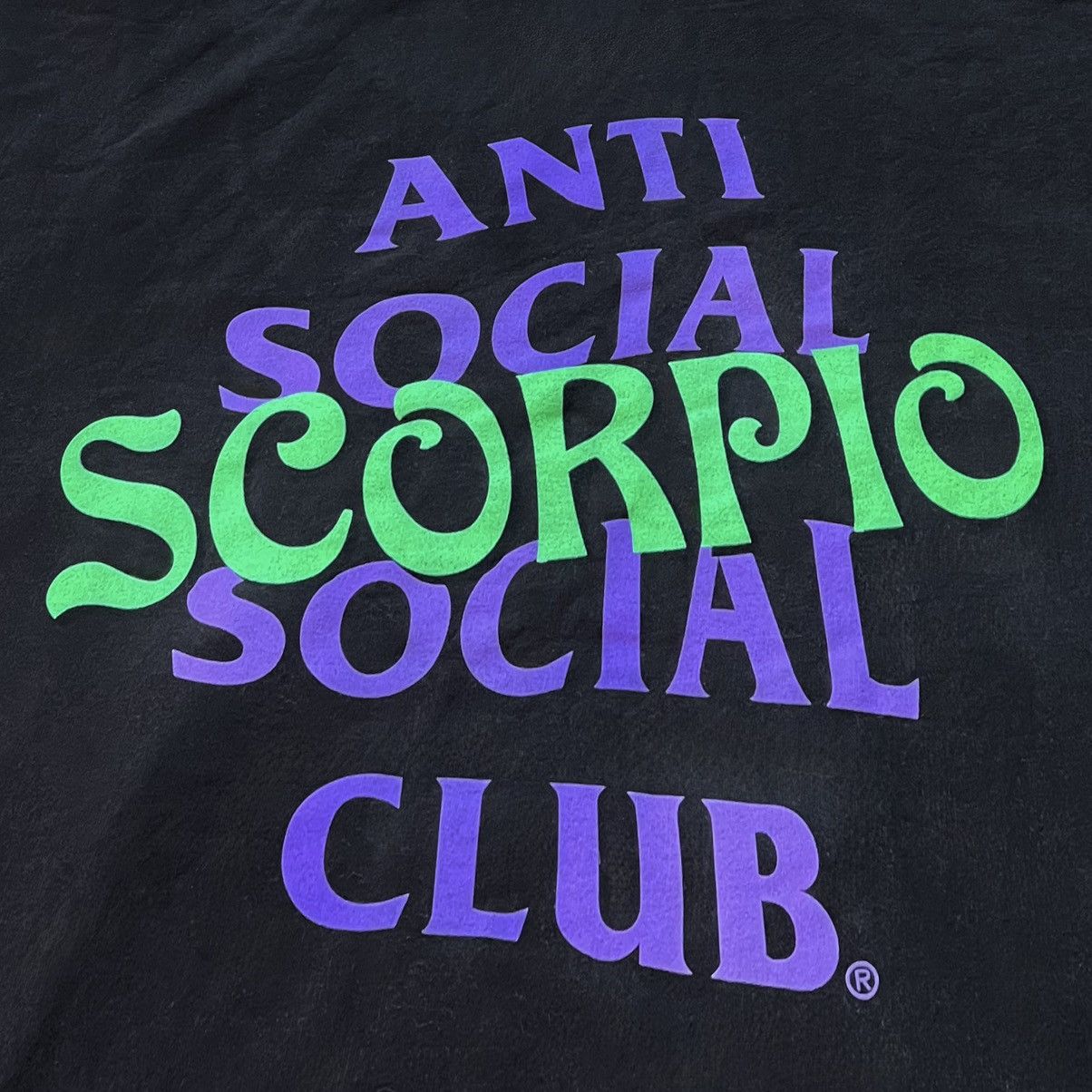 Anti Social Social Club 🖤 ASSC SCORPIO HOODIE - ASTROLOGY ZODIAC COLLECTION 2021 Size US XL / EU 56 / 4 - 14 Thumbnail