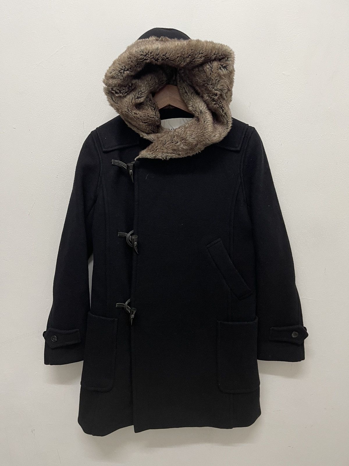 Issey Miyake VINTAGE SUNAOKUWAHARA FUR HOODIES WOOL PARKAS Size US S / EU 44-46 / 1 - 5 Thumbnail