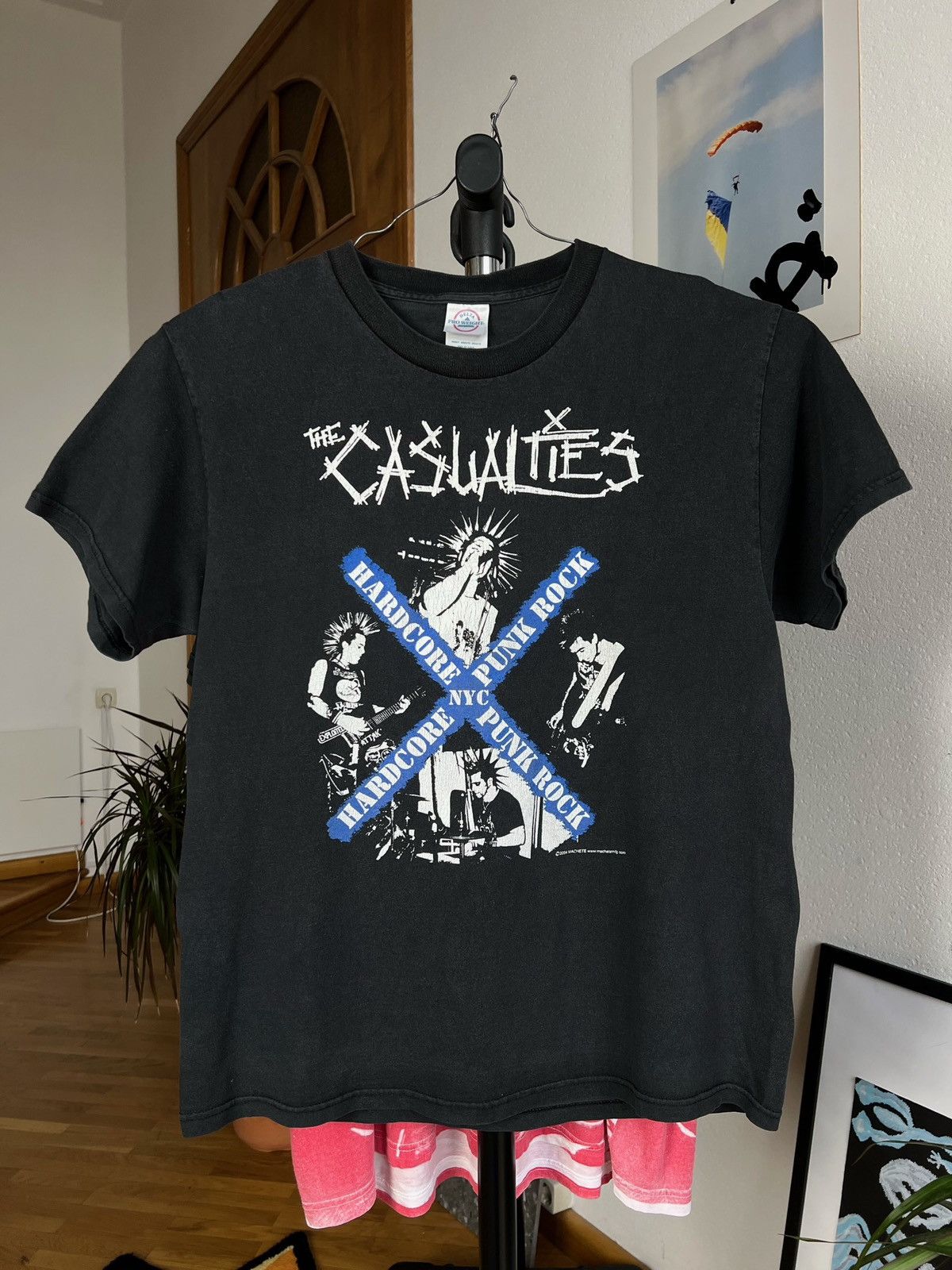 Band Tees × Vintage The Casualties Punk Rock Band hardcore Vintage tShirt nyc Size US M / EU 48-50 / 2 - 1 Thumbnail