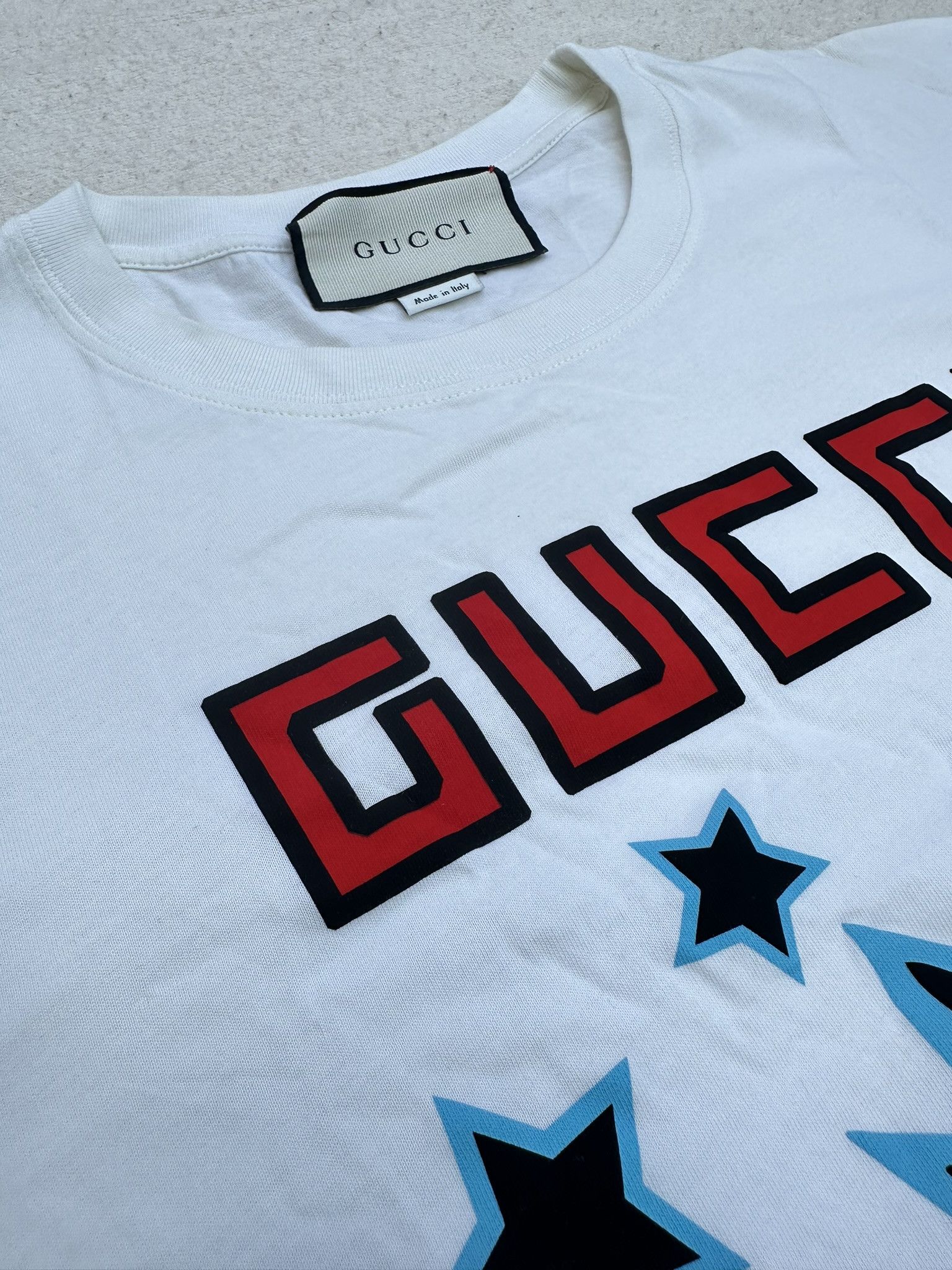Gucci Gucci T-Shirt Exotica Pineapple Logo Cream Size XS / US 0-2 / IT 36-38 - 5 Thumbnail