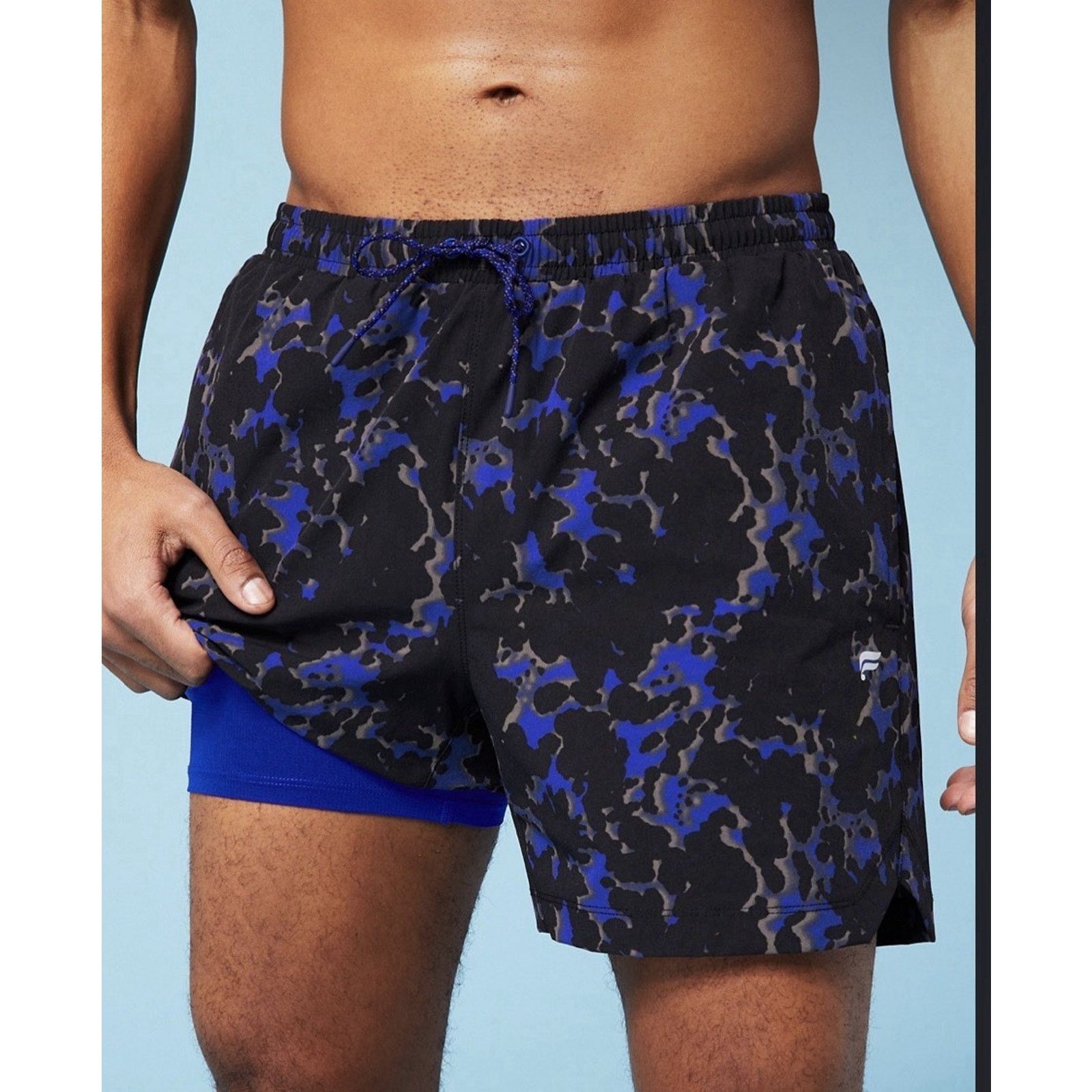Fabletics Fabletics The Swim Trunk Blue 5” Inseam Men’s Size M Size US 32 / EU 48 - 4 Thumbnail