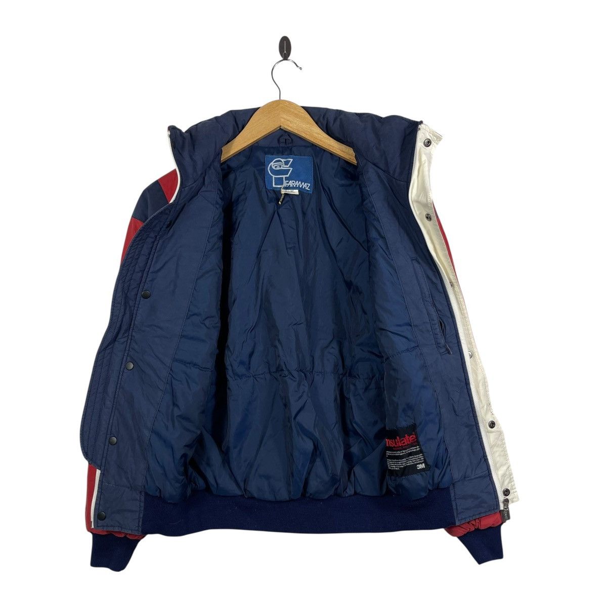 Goretex Faramaz Gore-Tex Thinsulate Puffer Ski Jacket Red Navy Size US M / EU 48-50 / 2 - 5 Thumbnail