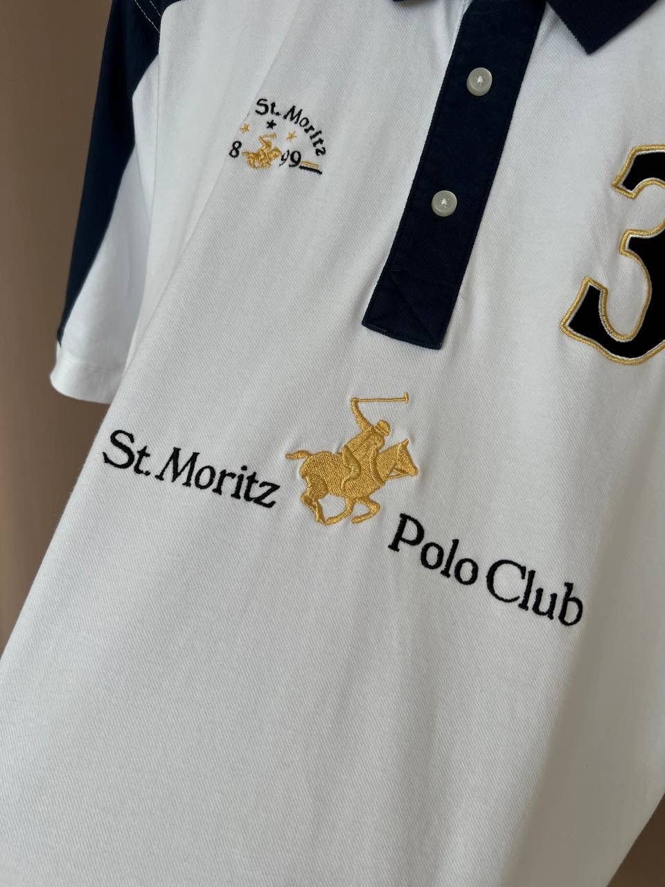 Other St. Moritz Polo Club Polo Shirt Mens Size L #3 Swiss Polo Size US L / EU 52-54 / 3 - 12 Thumbnail