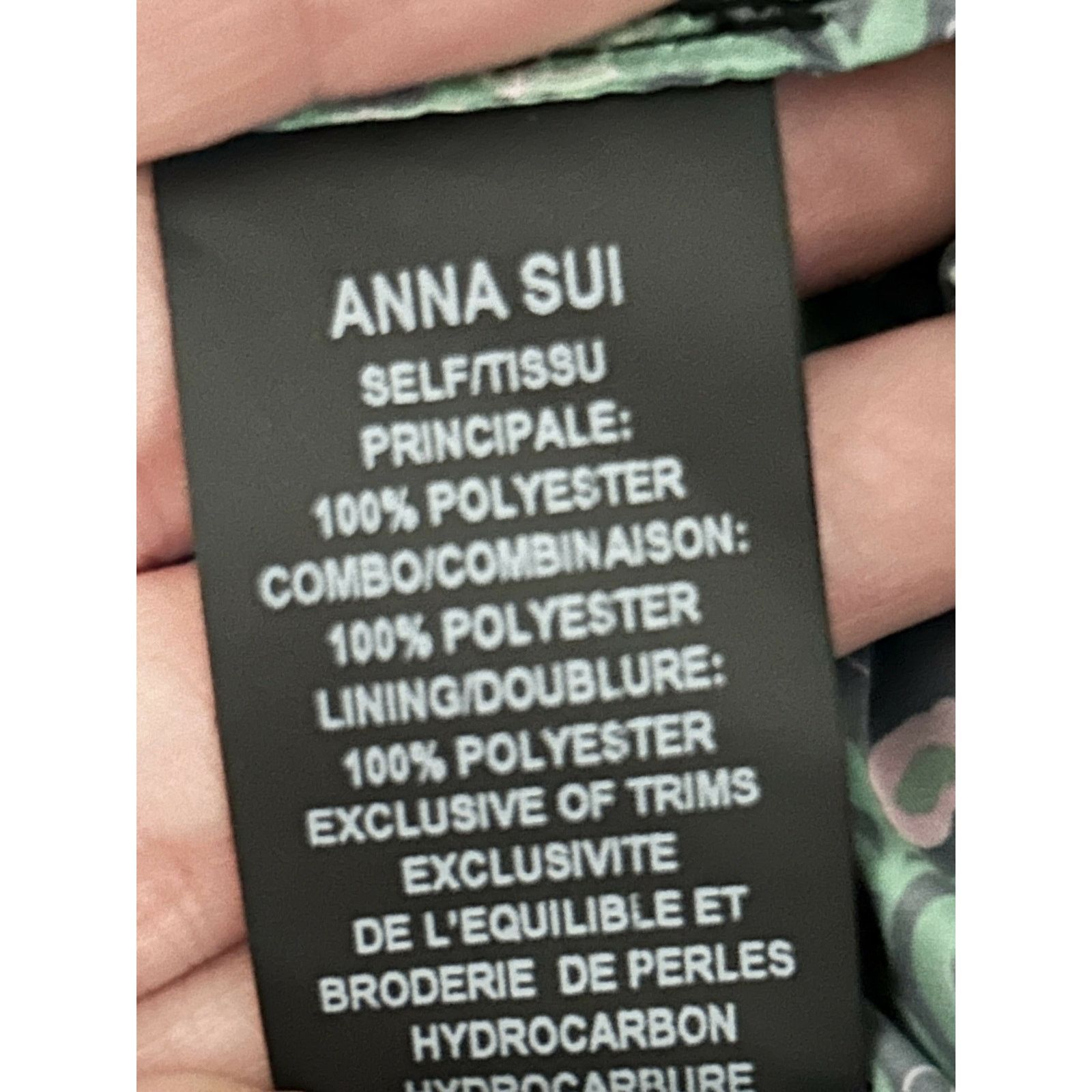Anna Sui Anna Sui Pocket Full of Posies Floral Hooded Windbreaker M Size M / US 6-8 / IT 42-44 - 6 Thumbnail