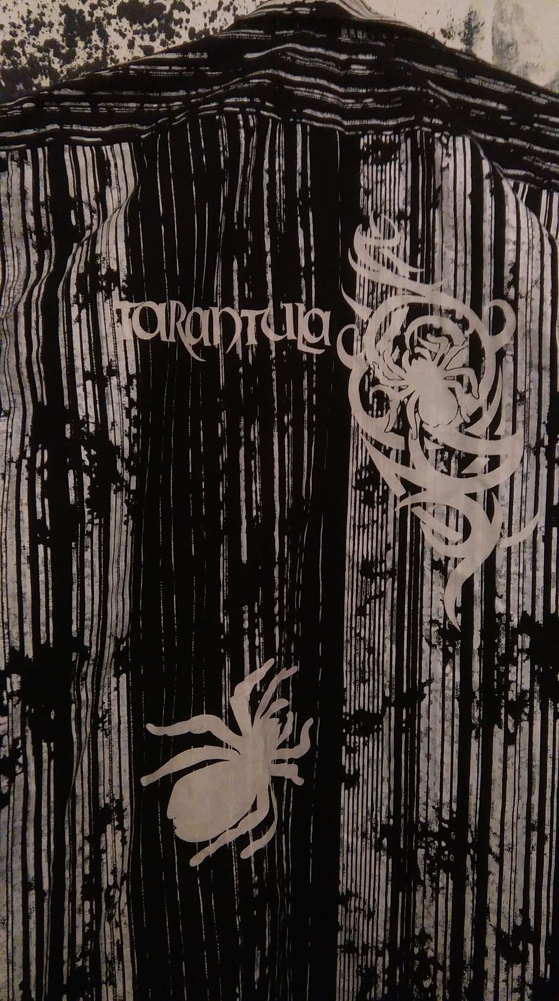Affliction × Vintage Overprint Goth Shirt Spider Grunge y2k tribal opium dark emo Size US XS / EU 42 / 0 - 5 Thumbnail
