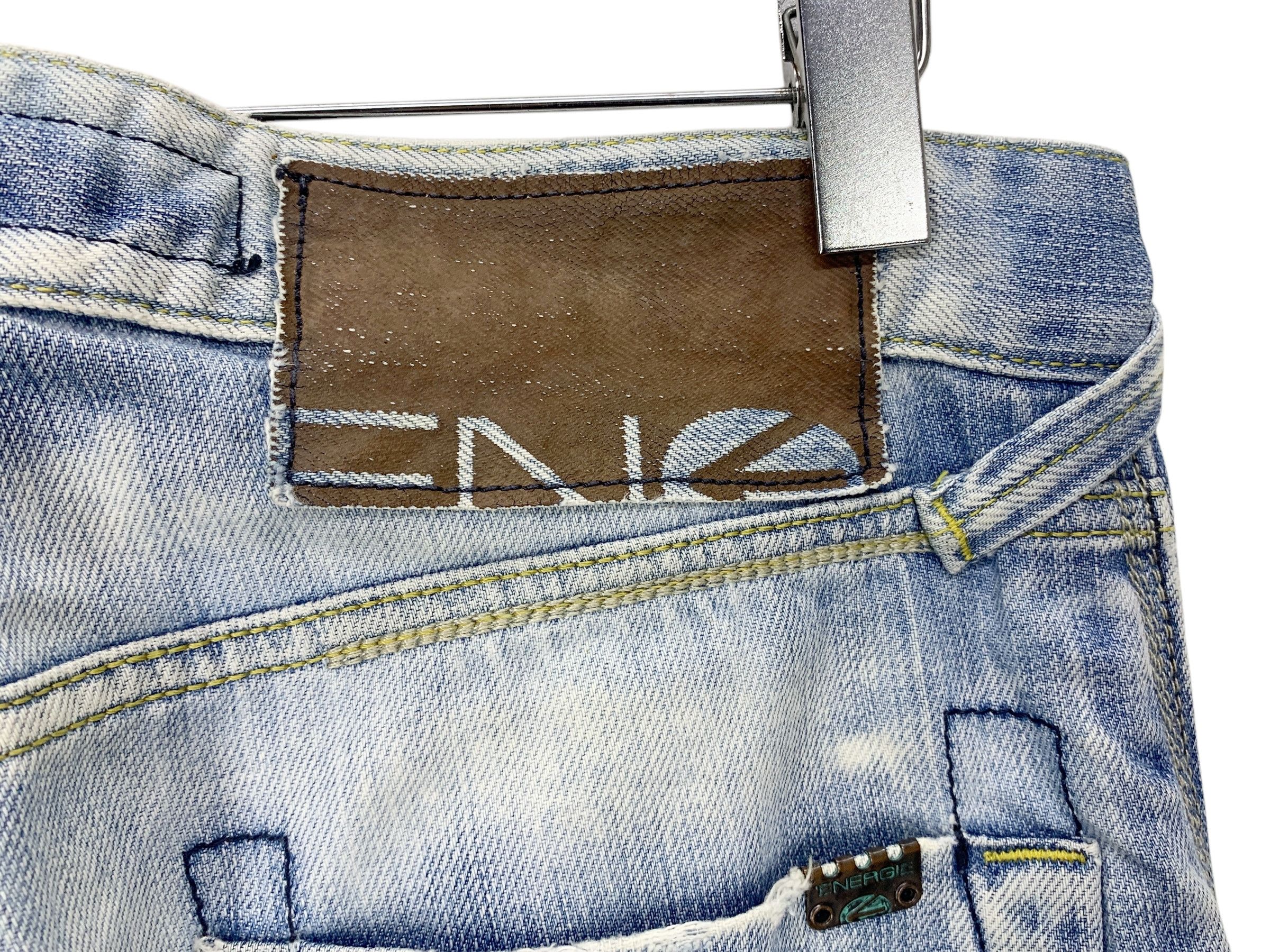 Energie Energie Light Was Baggy Denim Jeans Size US 31 - 10 Thumbnail