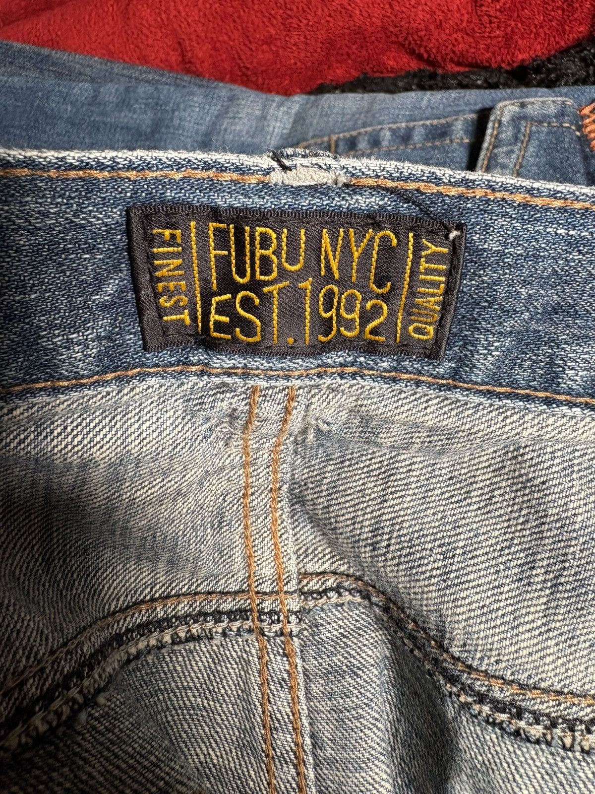 Fubu Archive FUBU 90s Streetwear Carpenter Jeans Baggy Fit Size US 38 / EU 54 - 8 Thumbnail