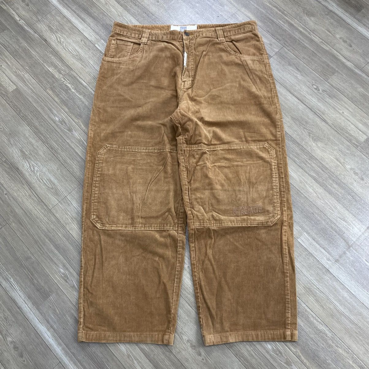 Marithe + Francois Girbaud 90s Marithe Francois Girbaud Double Knee Corduroy Baggy Pant Size US 38 / EU 54 - 1 Thumbnail