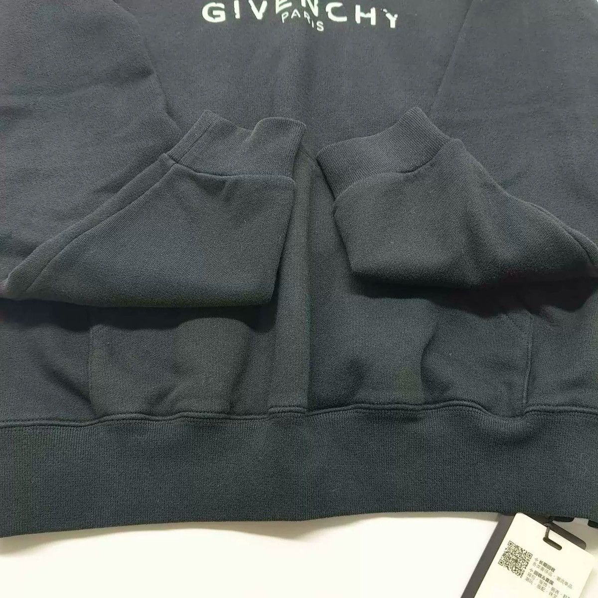 Givenchy Givenchy Distressed Logo Aged Hoodie XS Size US XS / EU 42 / 0 - 5 Thumbnail