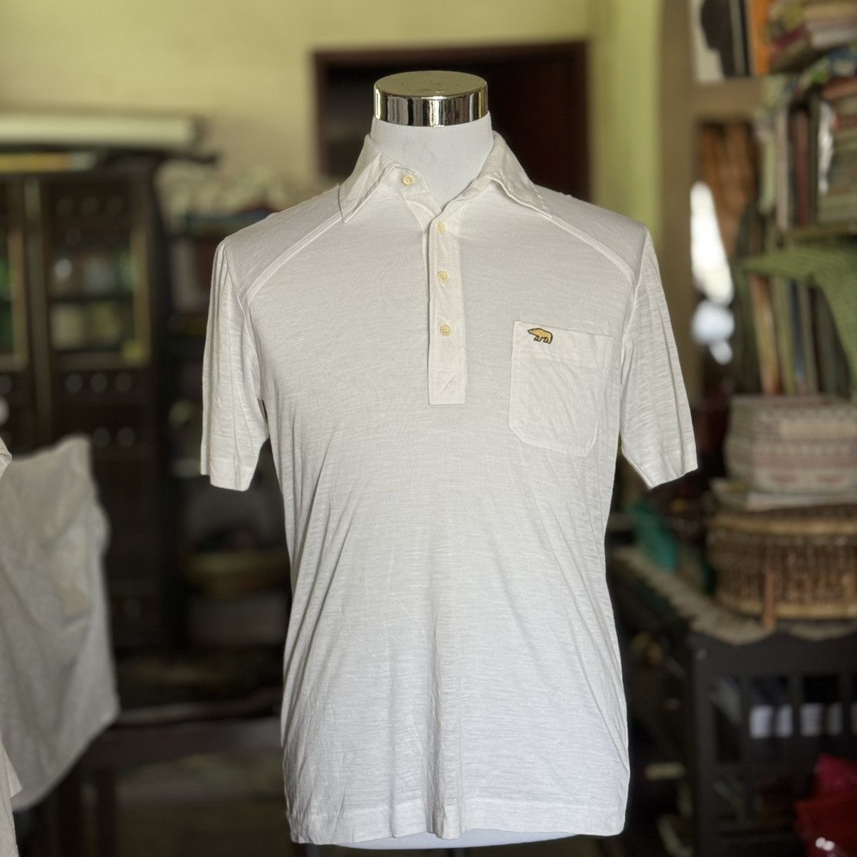 Other Vintage Jack Nicklaus Polo Single Stitch Made in Japan Size US L / EU 52-54 / 3 - 1 Thumbnail