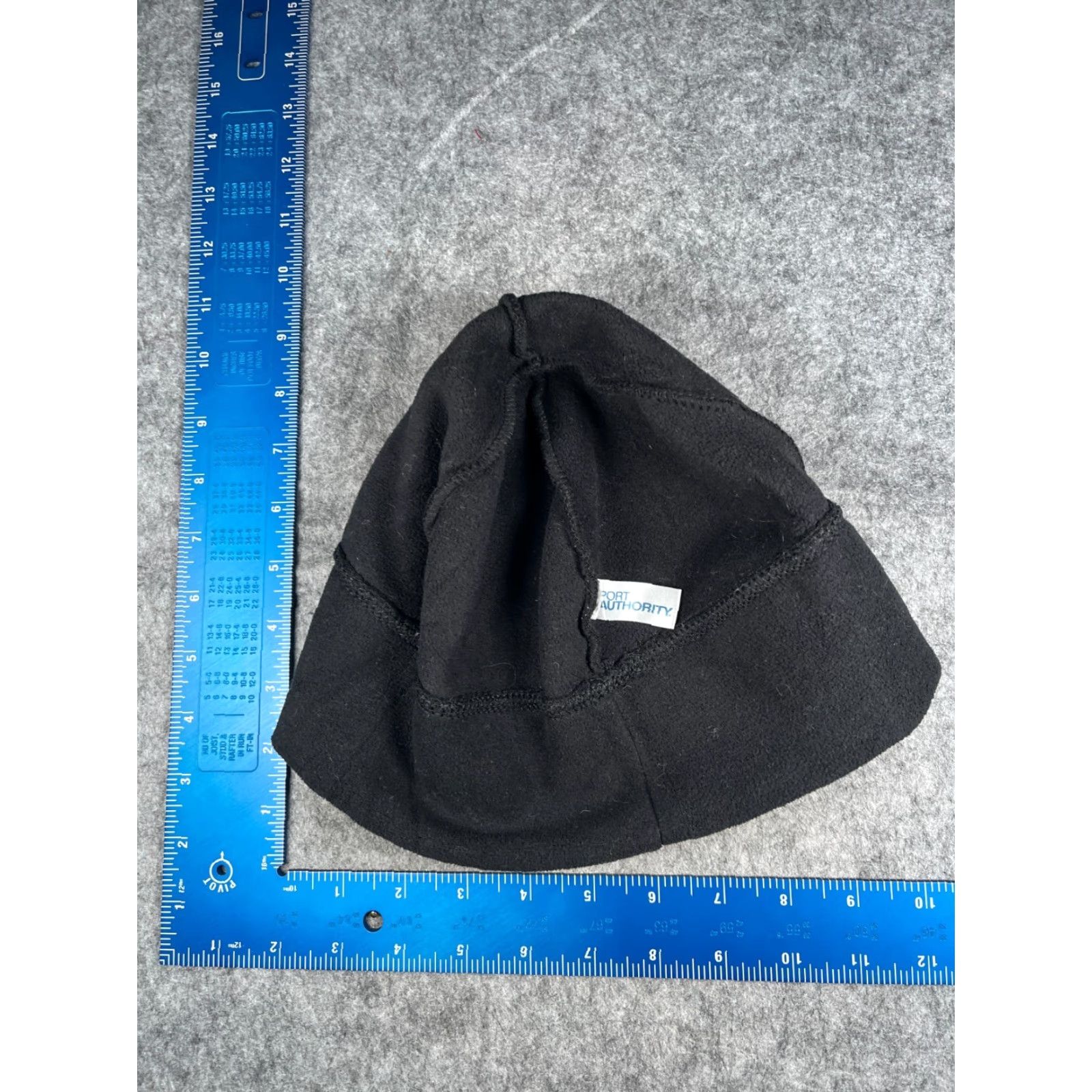 Port Authority Port Authority Beanie Toque Hat Unisex Adults One Size Black Knit 100% Polyester Fleece Ski Seasonal Lightweight Adjustable Size ONE SIZE - 6 Thumbnail