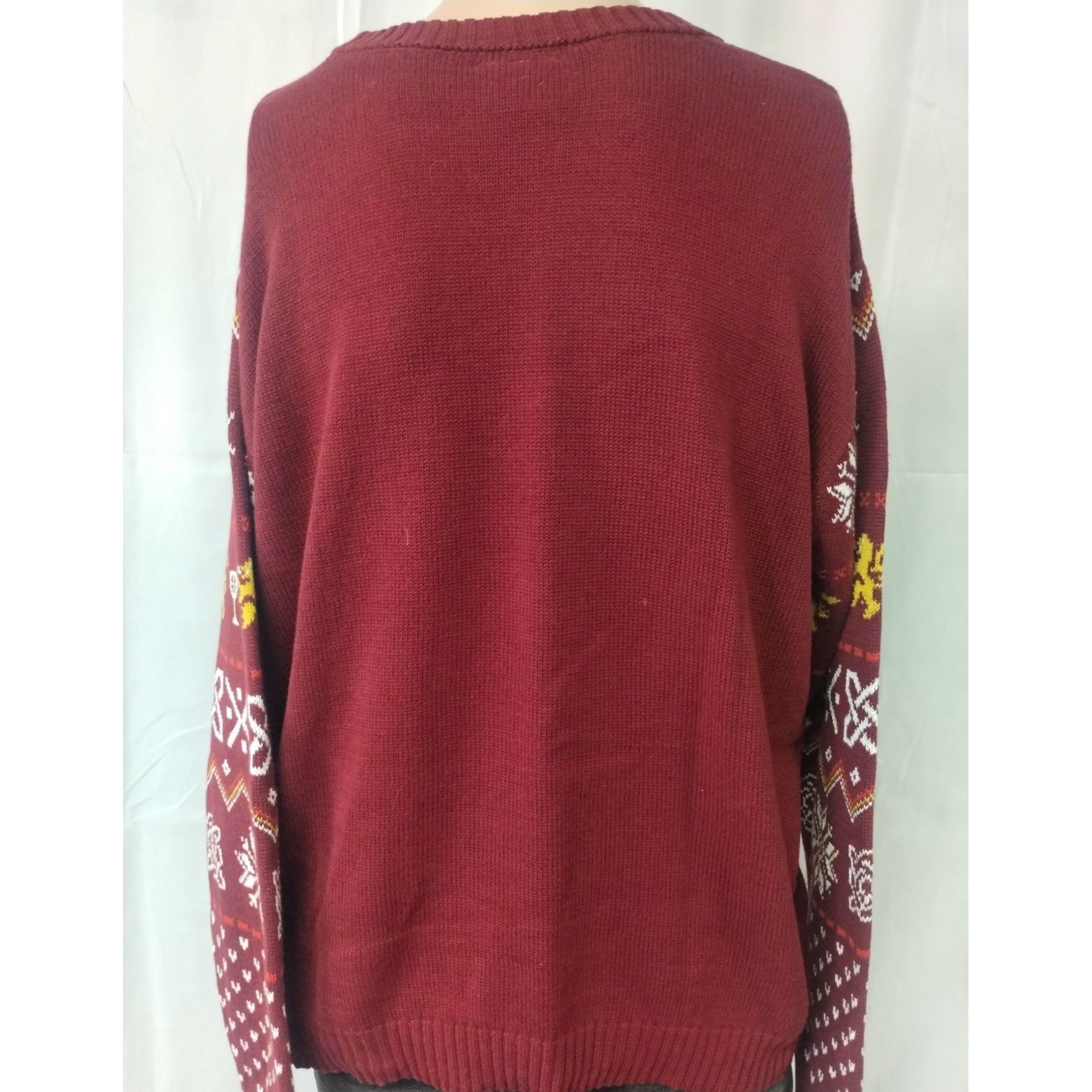 Other Game Of Thrones Men's Burgundy Sweater/Pullover SzXL SKU3867 Size US XL / EU 56 / 4 - 3 Thumbnail