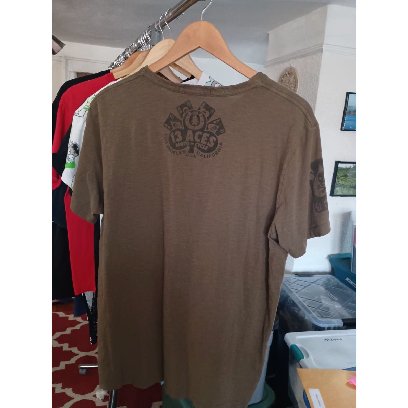 Vintage VINTAGE Johnson Motors, Inc. T-Shirt Mens L Green Motorcycle Biker Made In USA Size US L / EU 52-54 / 3 - 4 Thumbnail