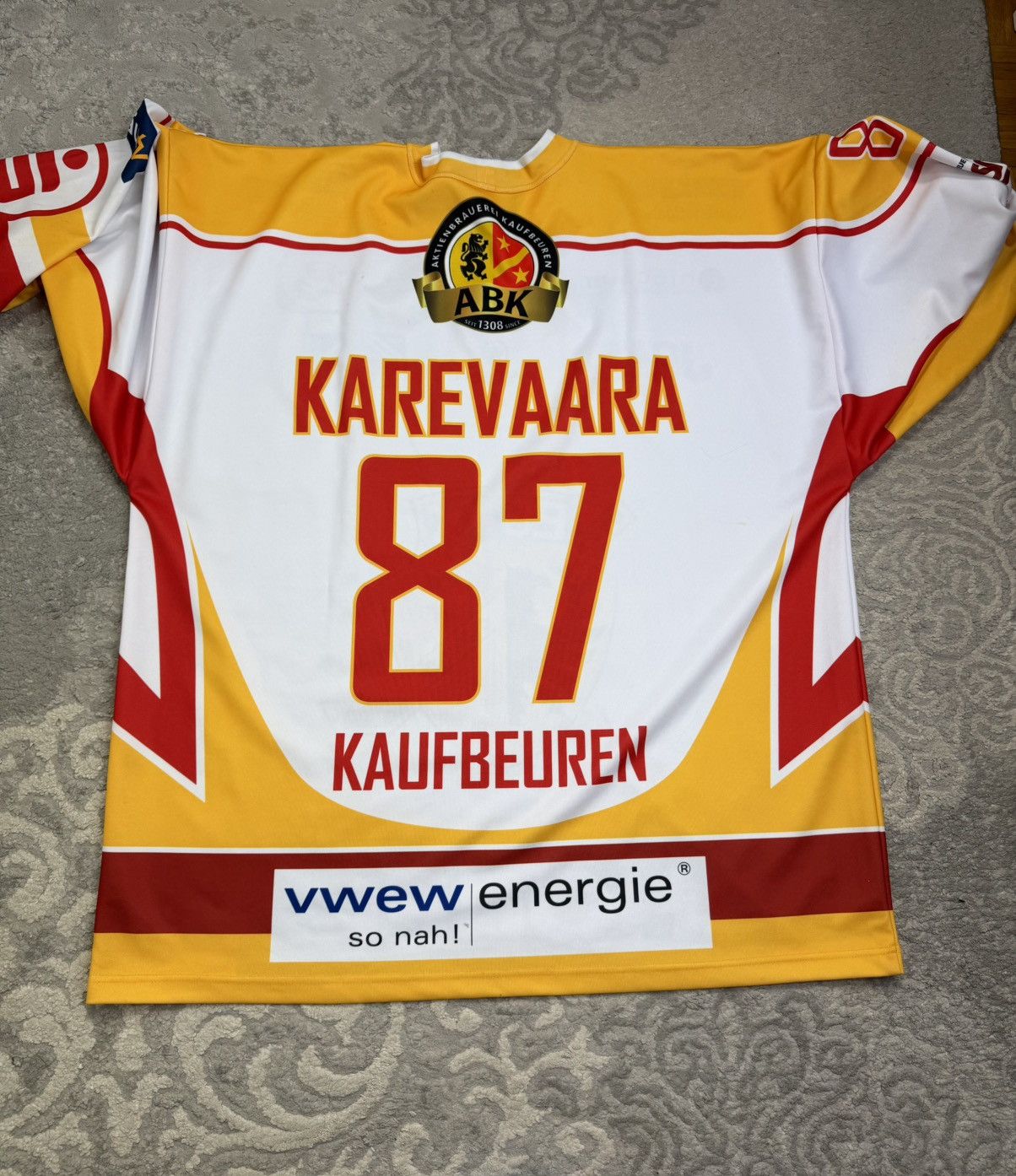 Other ESV Kaufbeuren Bad One #87 Karevaara Jersey Hockey Jersey Size US XL / EU 56 / 4 - 2 Thumbnail