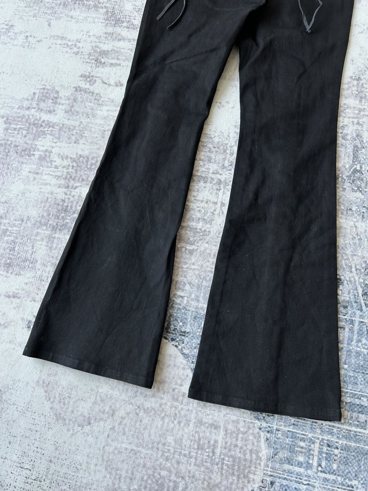 If Six Was Nine Flared Bondage Tactical Punk Sky Bomber Pants Size US 27 - 8 Thumbnail