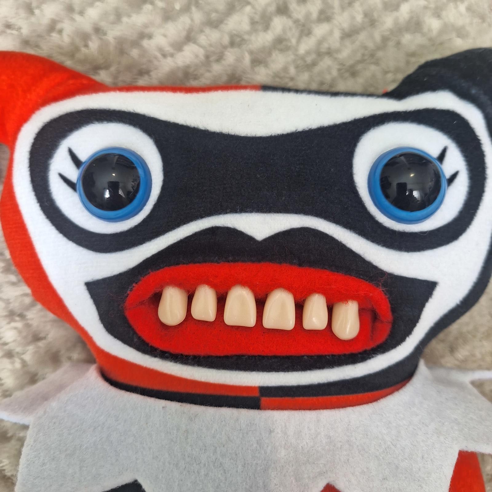 Designer FUGGLER Harley Quinn / Joker DC Batman Ugly Monster 22cm Size ONE SIZE - 2 Thumbnail