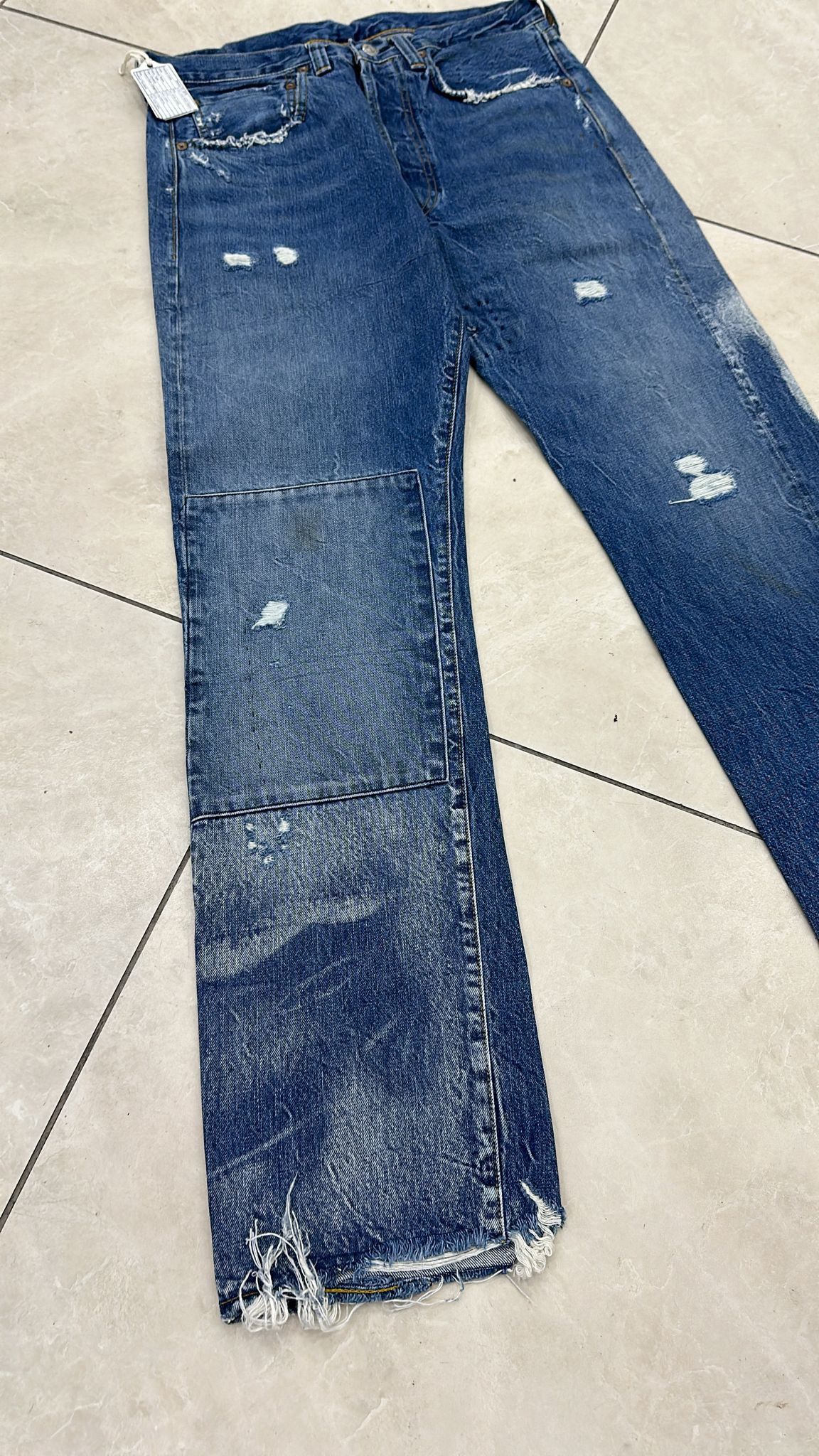 Levi's Vintage Clothing LVC SAMPLE Levi's Vintage Clothing 1947 501XX Selvedge Jeans Size US 32 / EU 48 - 3 Thumbnail