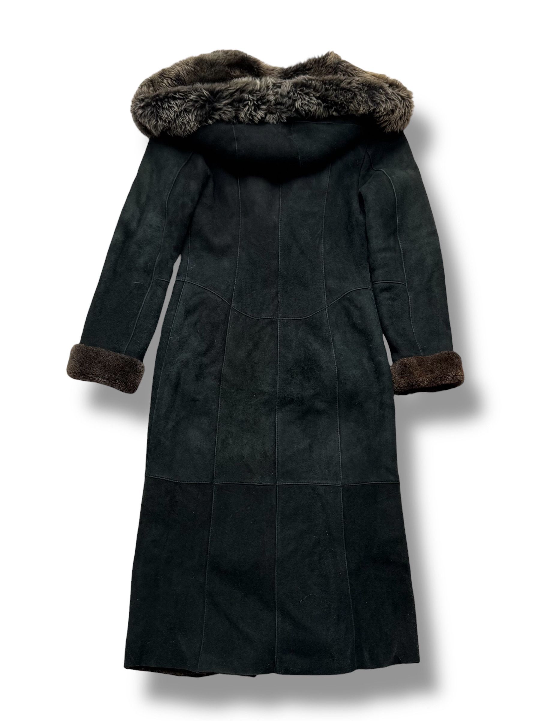 Vintage Y2K Real Sheepskin Coat(V409) Size S / US 4 / IT 40 - 8 Thumbnail