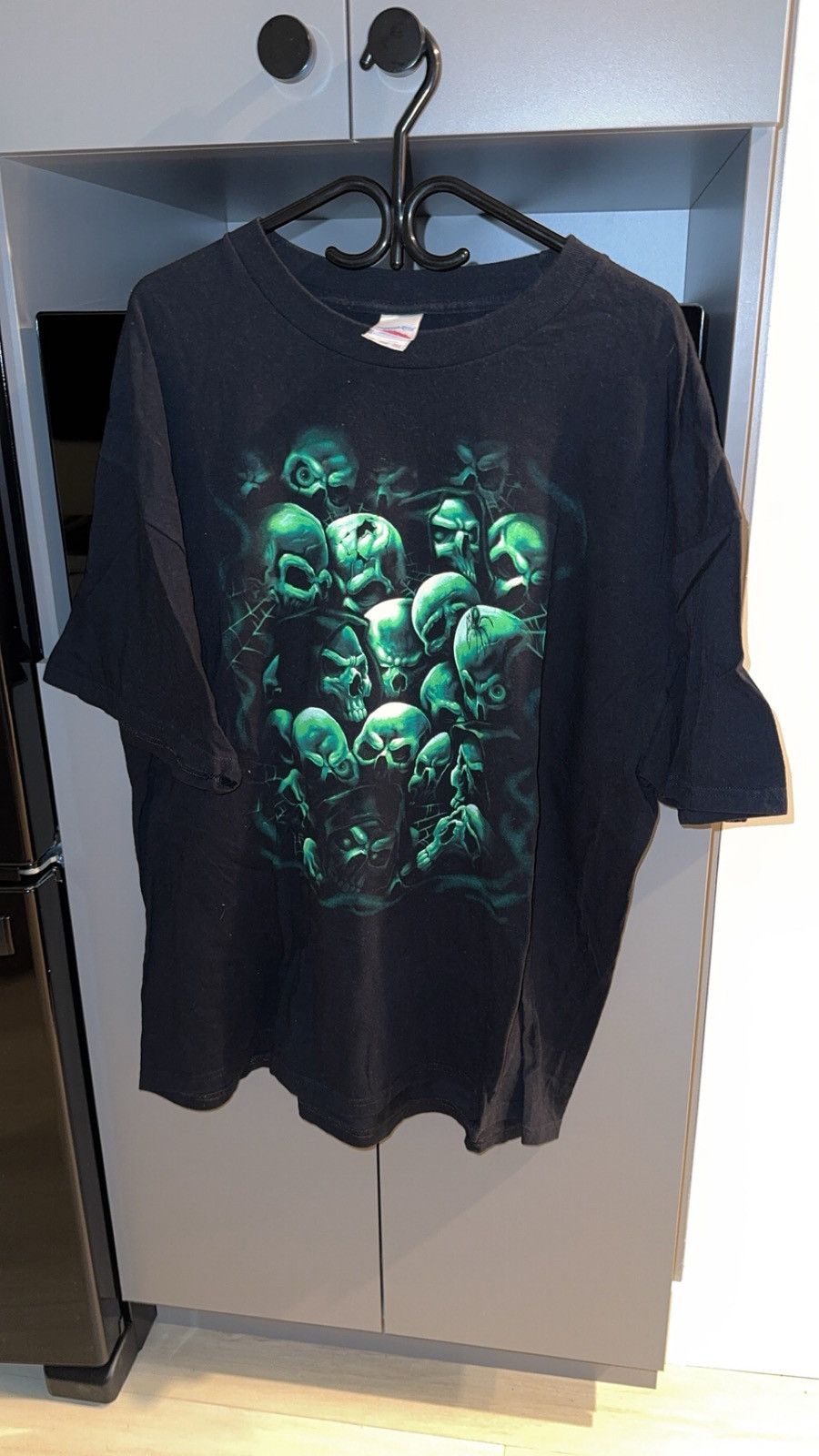 Vintage Vintage skull pile tee Size US XXL / EU 58 / 5 - 1 Thumbnail