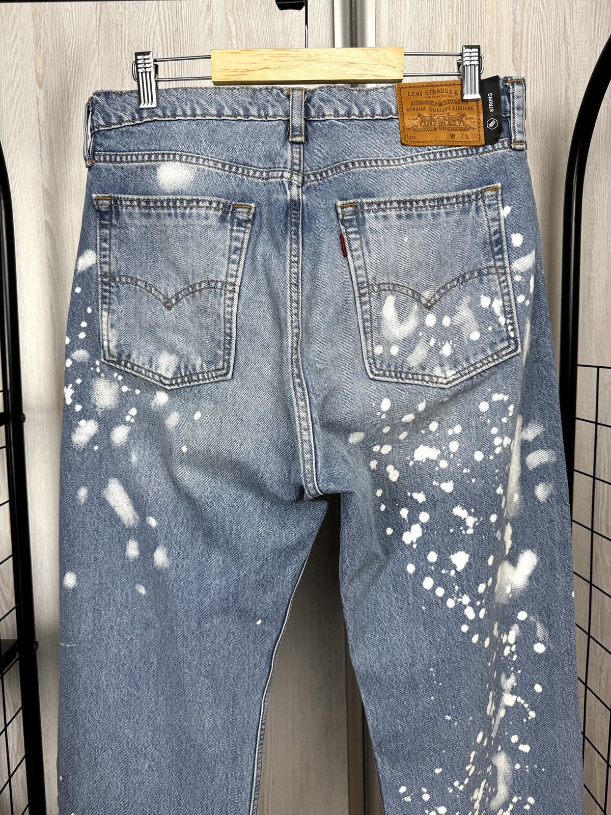 Levi's Levis 510 Strong Skateboarding Baggy fit jeans painted denim Size US 32 / EU 48 - 9 Thumbnail