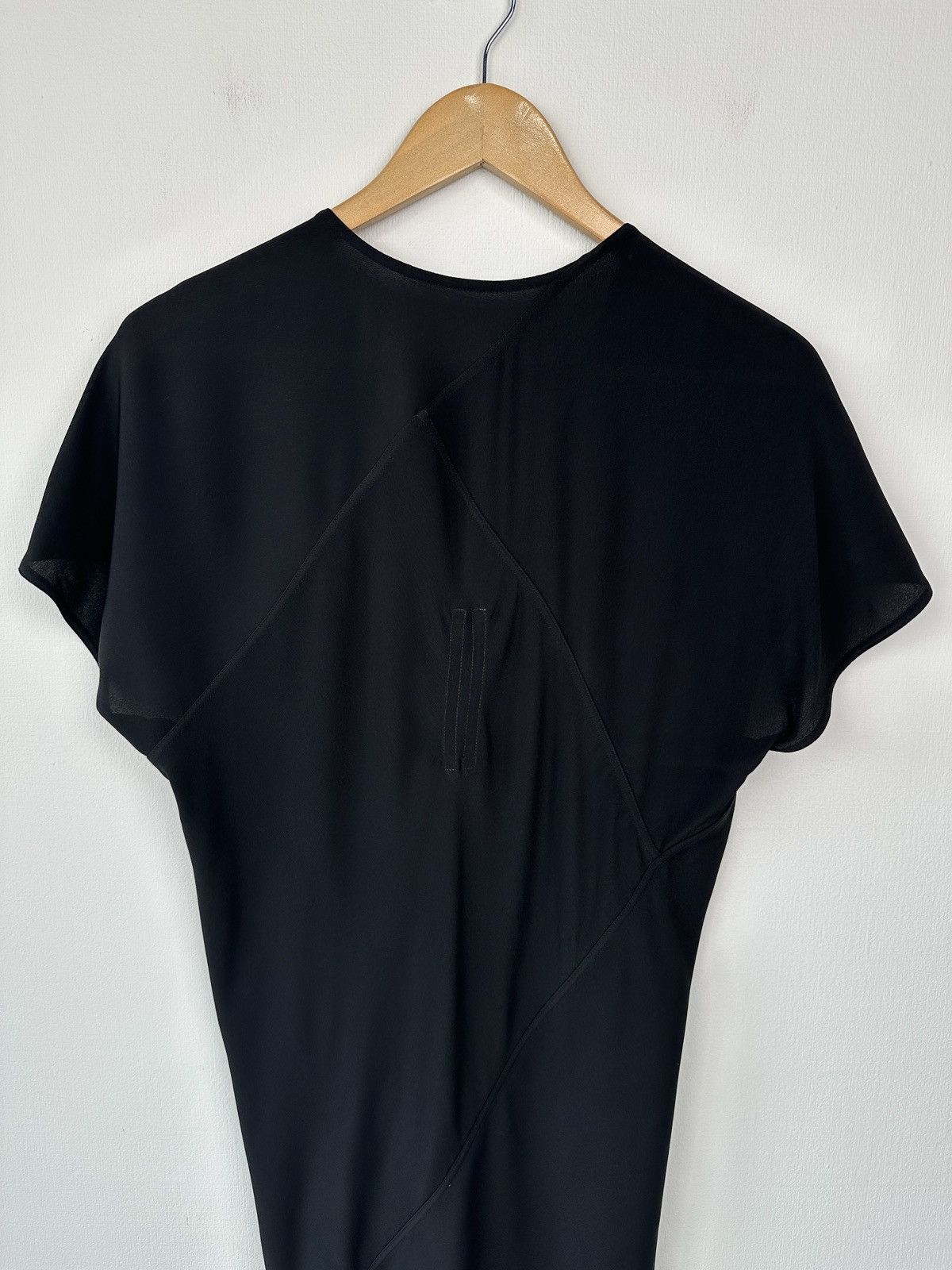 Rick Owens RICK OWENS S/S 20 Tecuatl V-Neck Cap Sleeve Silk Dress Size XS / US 0-2 / IT 36-38 - 12 Thumbnail