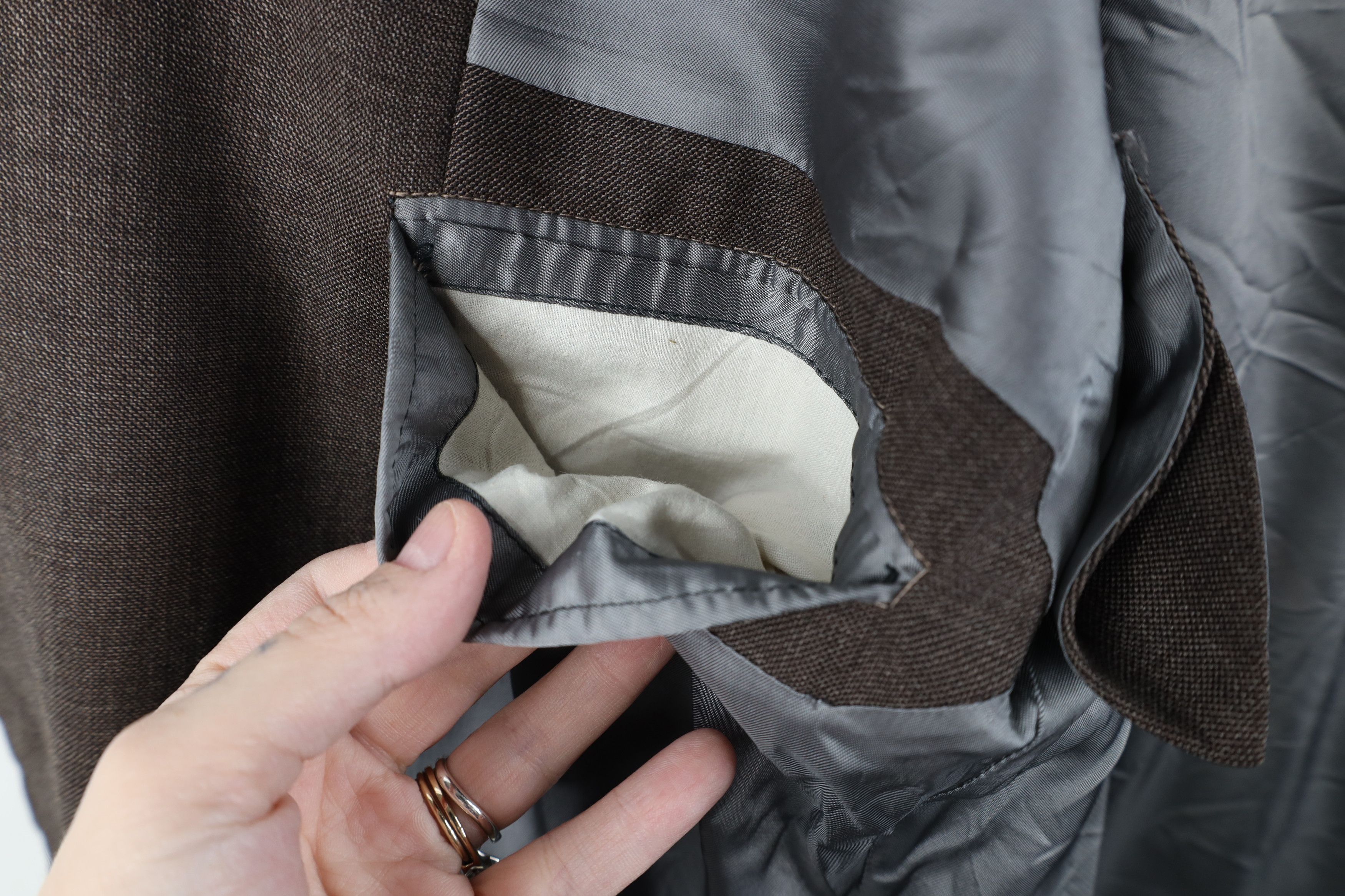 Vintage Vintage 70s Streetwear Suit Coat Blazer Jacket Brown USA Size US XL / EU 56 / 4 - 10 Thumbnail