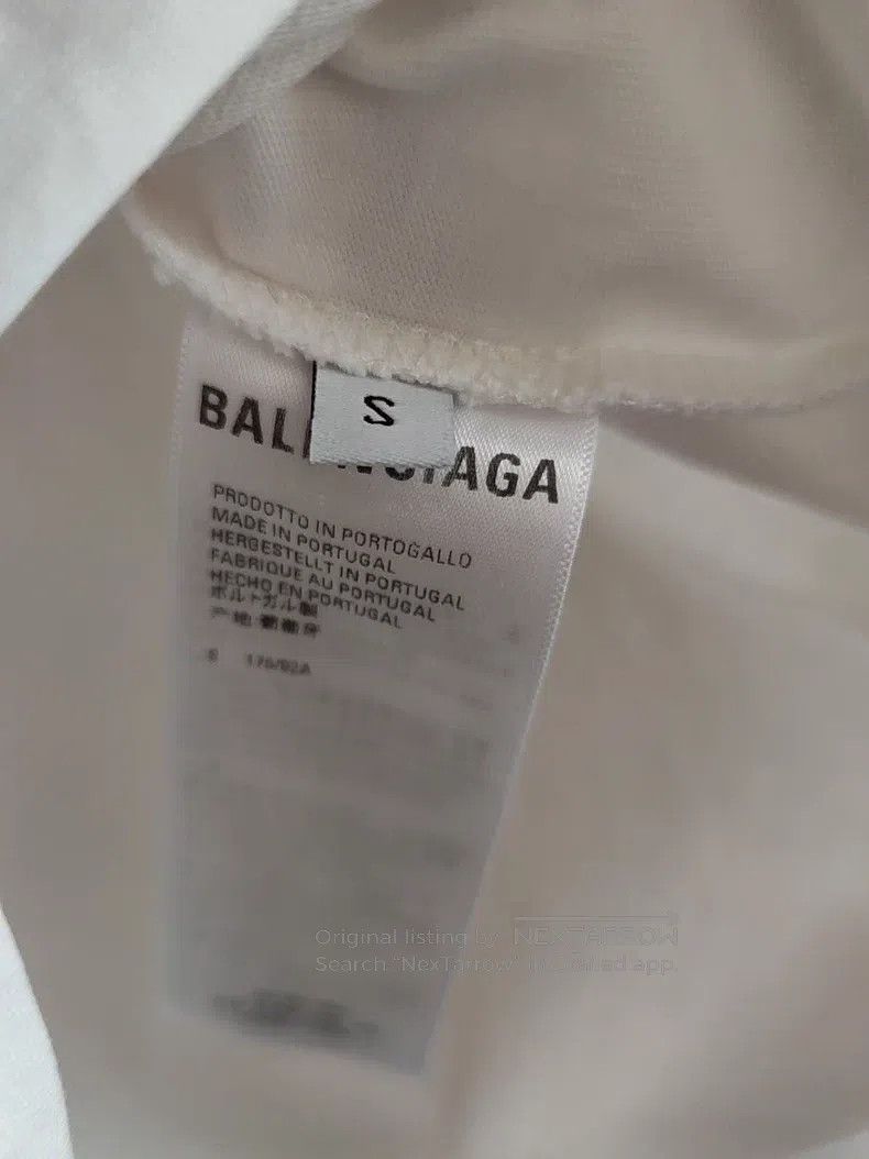 Balenciaga Balenciaga Round neck printed short sleeve T-shirt Size US S / EU 44-46 / 1 - 3 Thumbnail