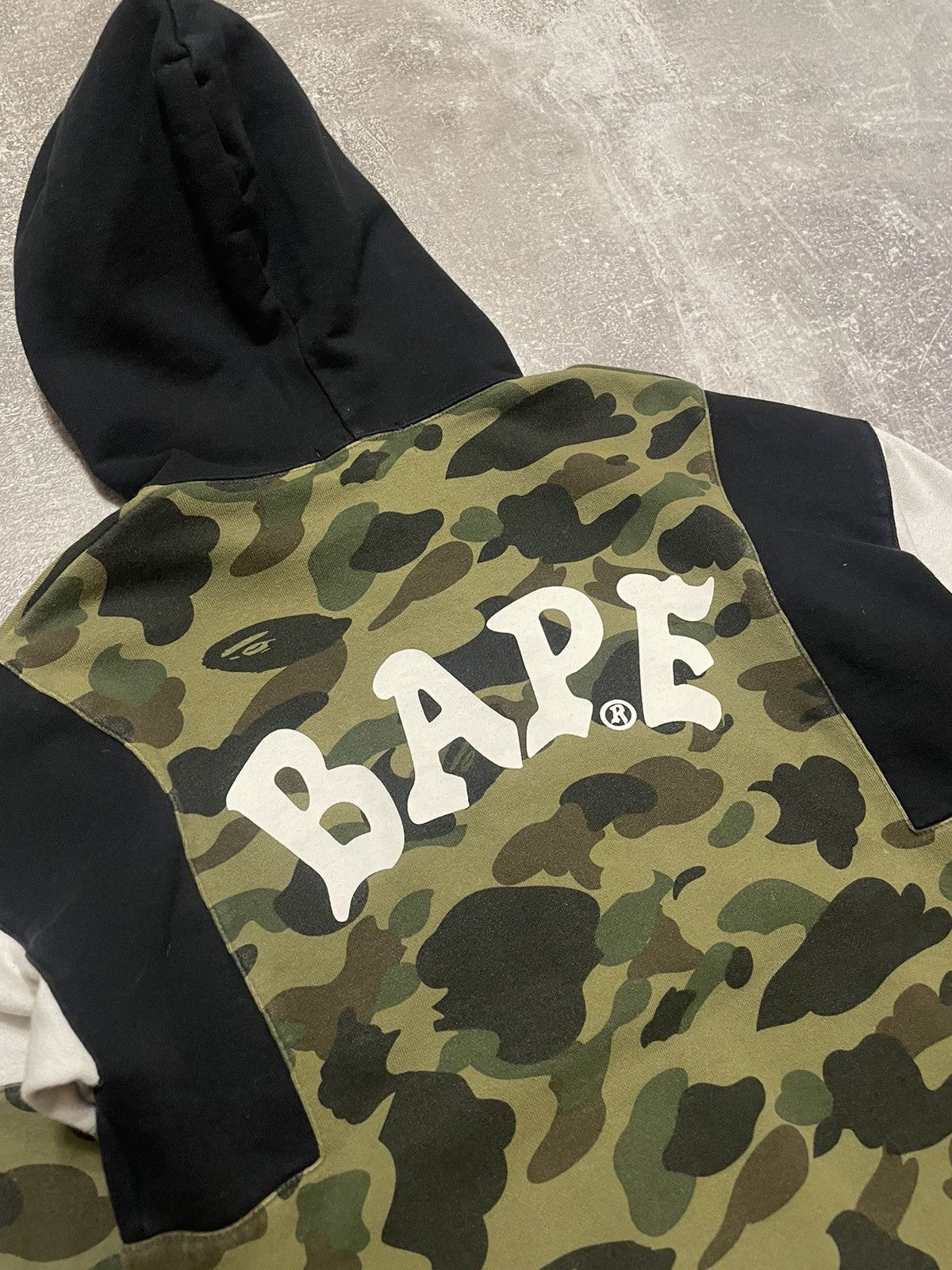Bape 1st Camo Color Block Full Zip Hoodie Size US M / EU 48-50 / 2 - 19 Thumbnail
