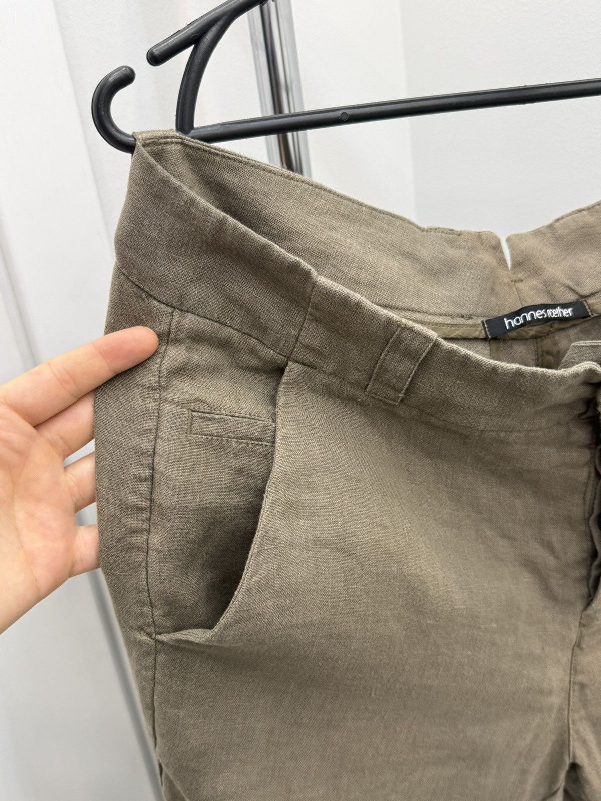 hannes roether Hannes Roether Linen Pants Size US 32 / EU 48 - 4 Thumbnail