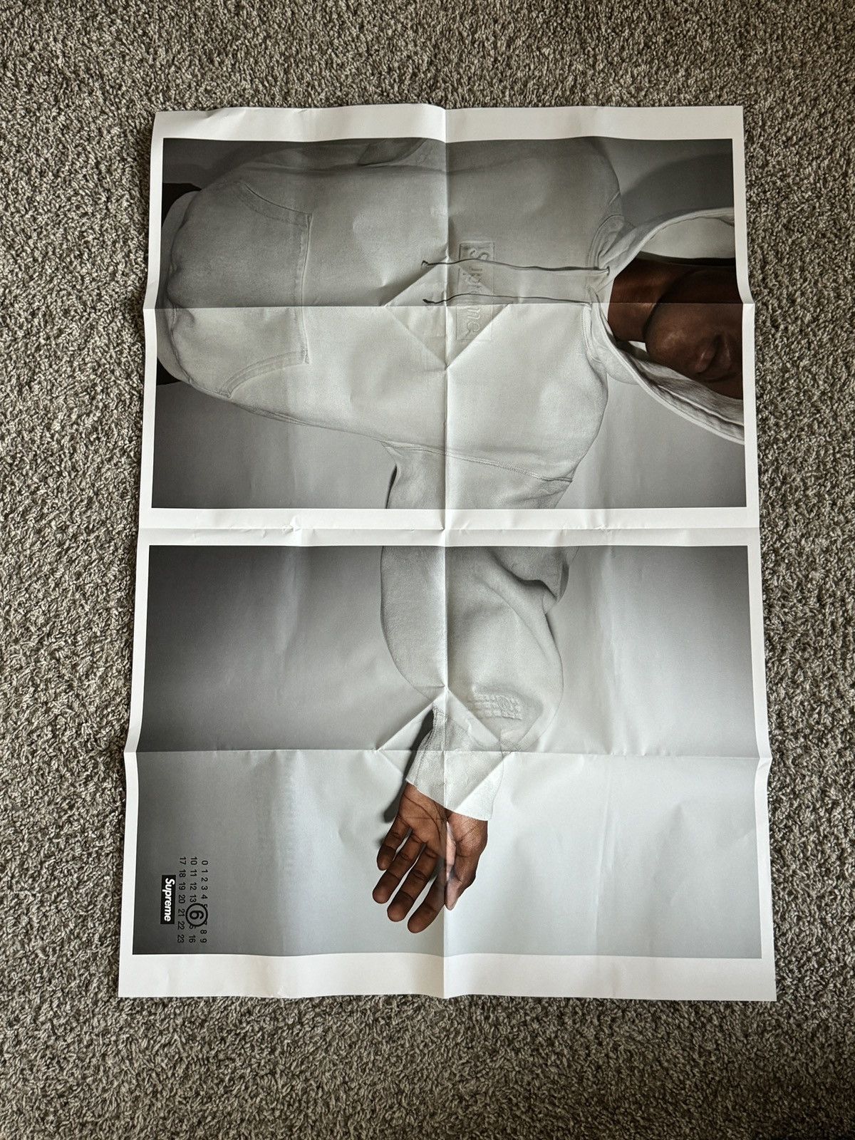 Supreme SUPREME x MAISON MARGIELA MM6 POSTER SS24 BRAND NEW RARE ...