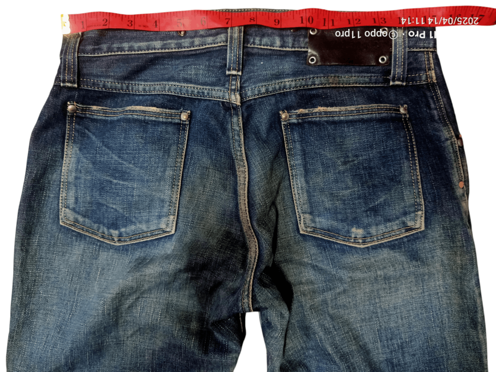 If Six Was Nine × Le Grande Bleu (L.G.B.) × Wrangler Wrangler Vtg Euro Fit Flare Denim Non Selvedge Size US 30 / EU 46 - 6 Thumbnail