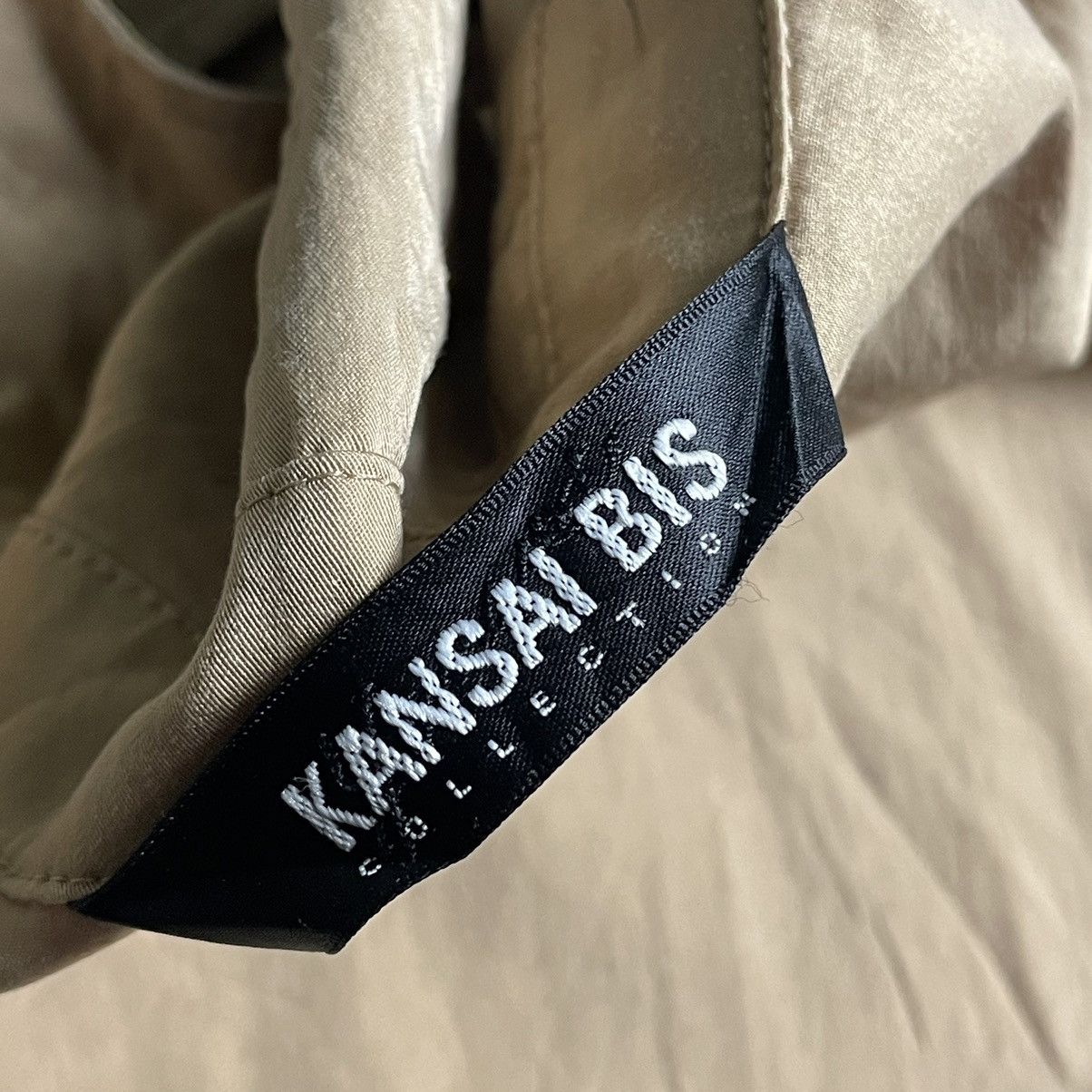 Japanese Brand × Kansai Yamamoto 🇯🇵 KANSAI BIS COLLECTION BUTTON UP LONG COAT JACKET Size M / US 6-8 / IT 42-44 - 7 Thumbnail