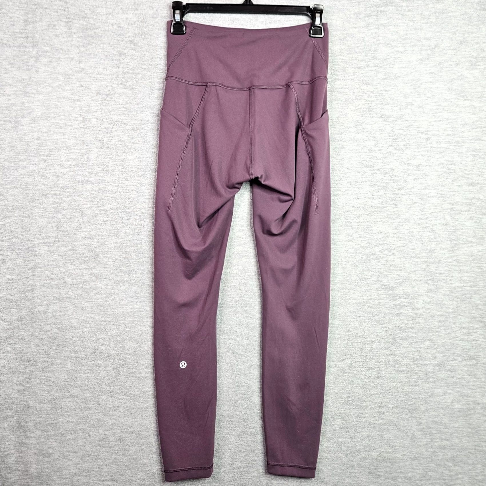 Lululemon Lululemon Wunder Train High Rise Tight with Pockets Java Size 6 Purple Leggings Size 28" / US 6 / IT 42 - 2 Thumbnail