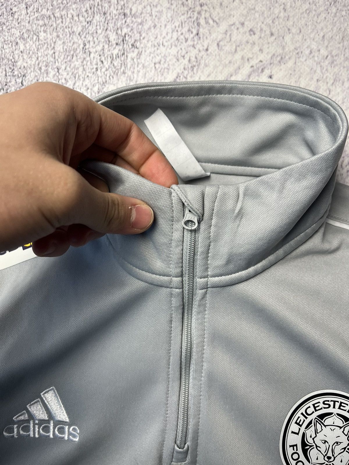 Adidas Vintage Leicester City Large Adidas Football Long Sleeve Size US M / EU 48-50 / 2 - 14 Thumbnail