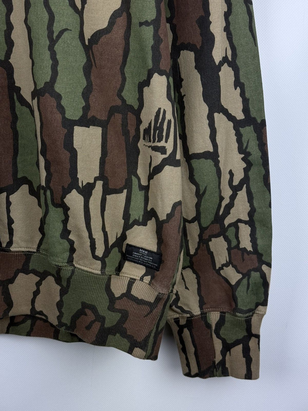 Maharishi MHI Maha Trebark English Mossy Oak Camo Cotton Sweatshirt Size US XL / EU 56 / 4 - 8 Thumbnail