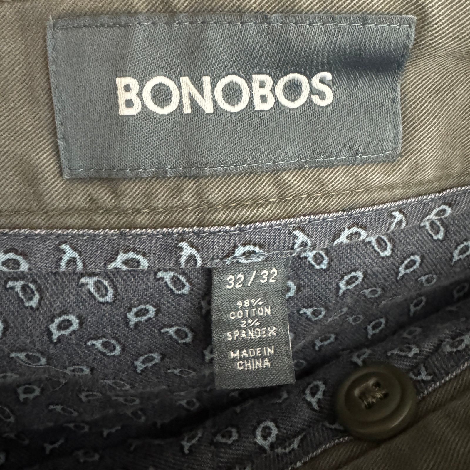 Bonobos Bonobos Slim Grey Pants Men’s Size 32/32 Size US 32 / EU 48 - 4 Thumbnail