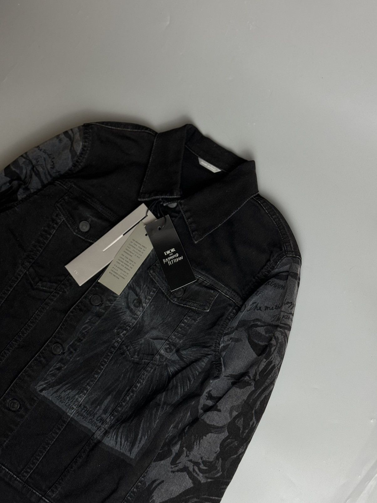 Dior Dior Raymond Pettibon Mona Lisa Denim Jacket w/ Tags Size US M / EU 48-50 / 2 - 7 Thumbnail