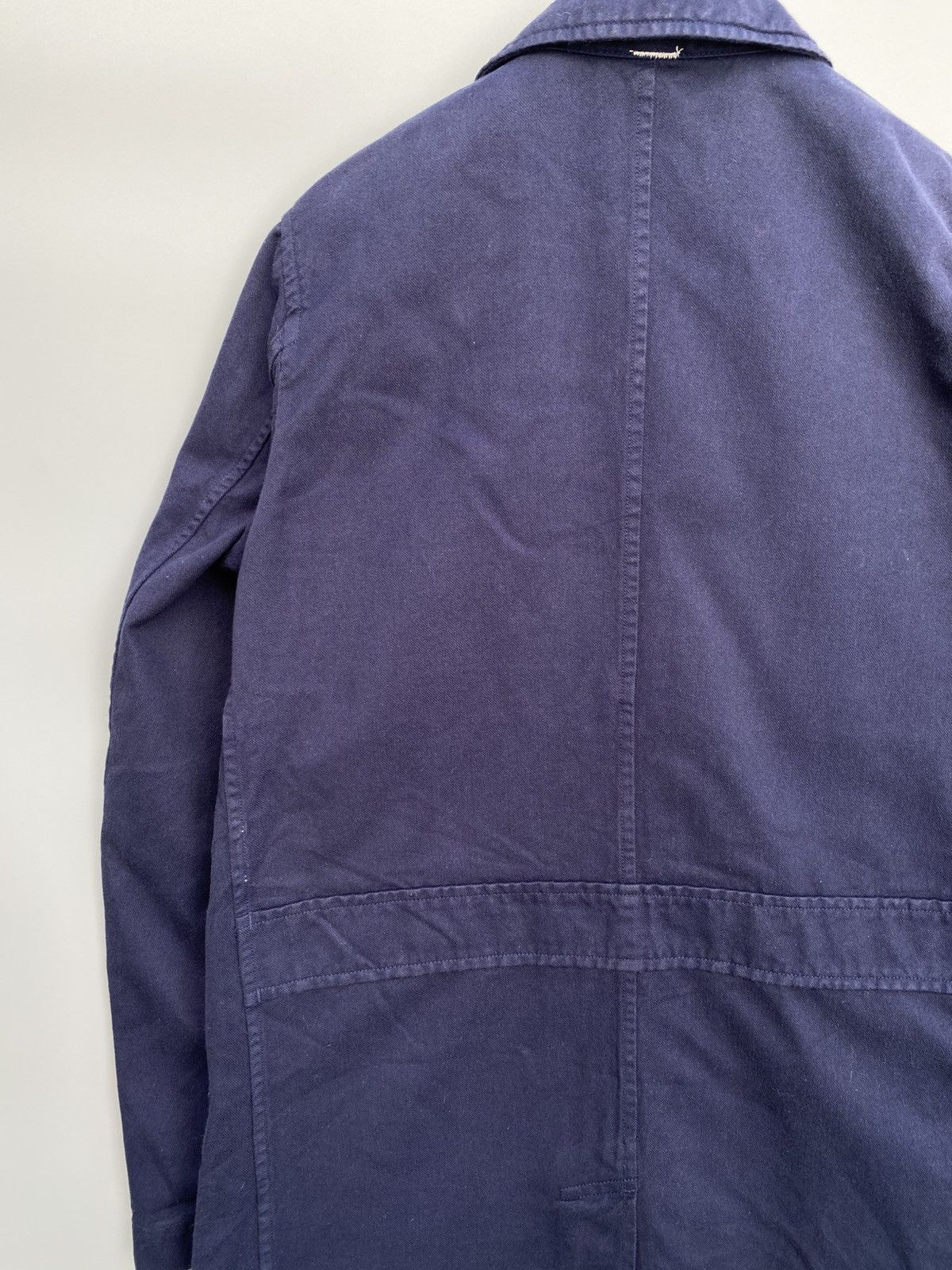 Margaret Howell 90s Margaret Howell Indigo Workwear Coat Size US XS / EU 42 / 0 - 7 Thumbnail