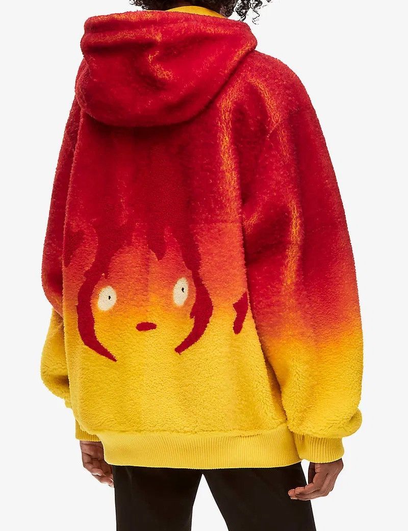 Loewe Loewe x Studio Ghibli Calcifer Shearling Leather Jacket Size US M / EU 48-50 / 2 - 1 Thumbnail