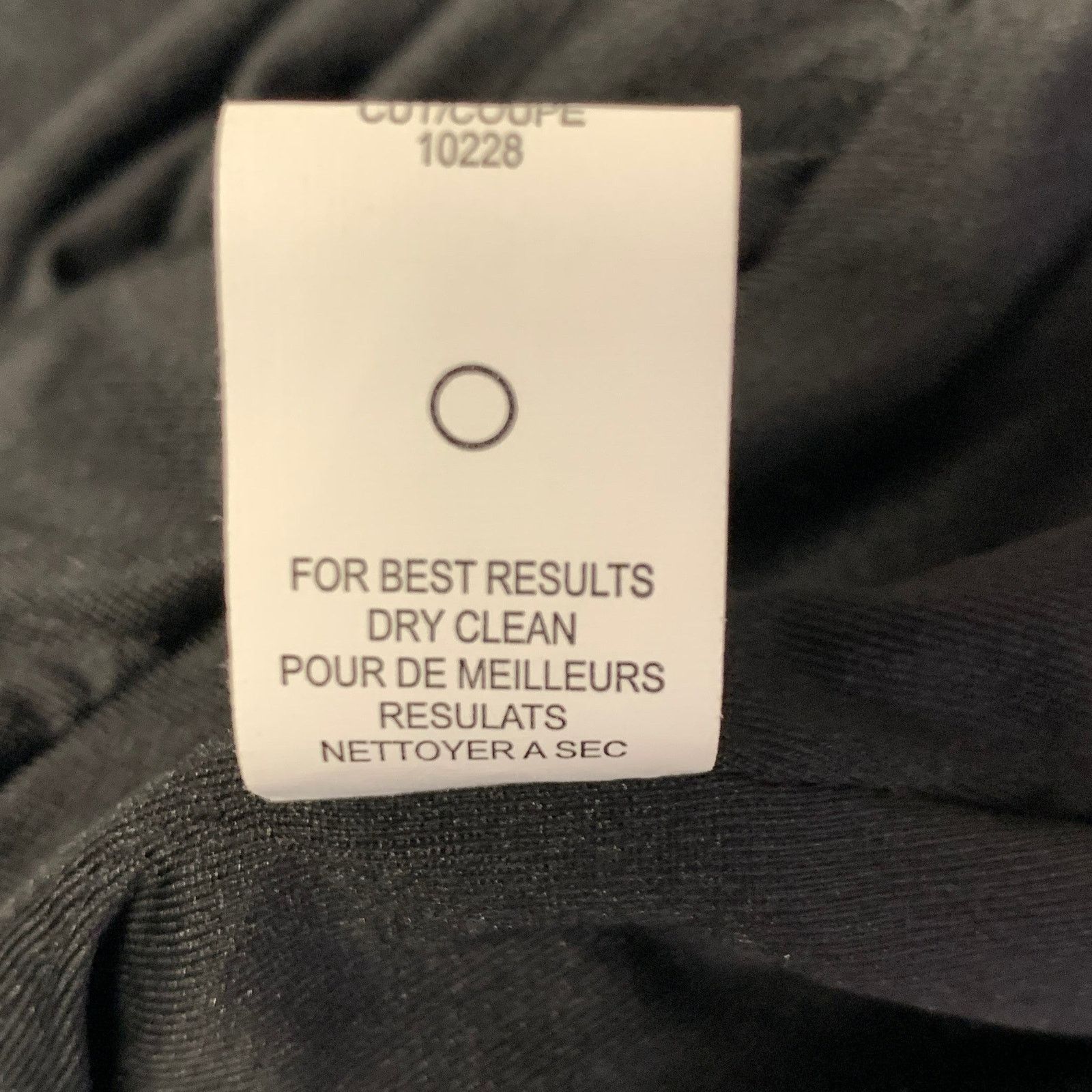 Halston Heritage HALSTON HERITAGE S Black Draped One Shoulder Cocktail Dress Size S / US 4 / IT 40 - 7 Thumbnail