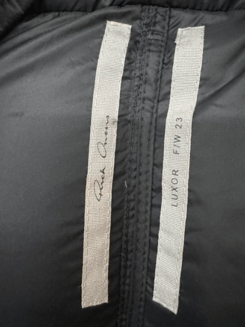 Rick Owens Rick Owens FW23 Black Goose Down Stand Collar Jacket Size US M / EU 48-50 / 2 - 4 Thumbnail